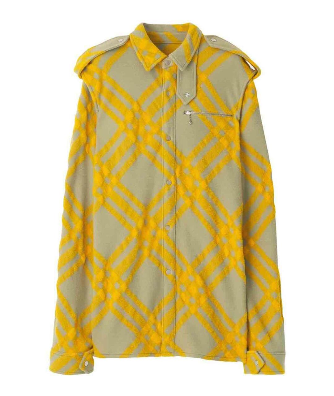 BURBERRY Мульти шерстяная рубашка, фото 1