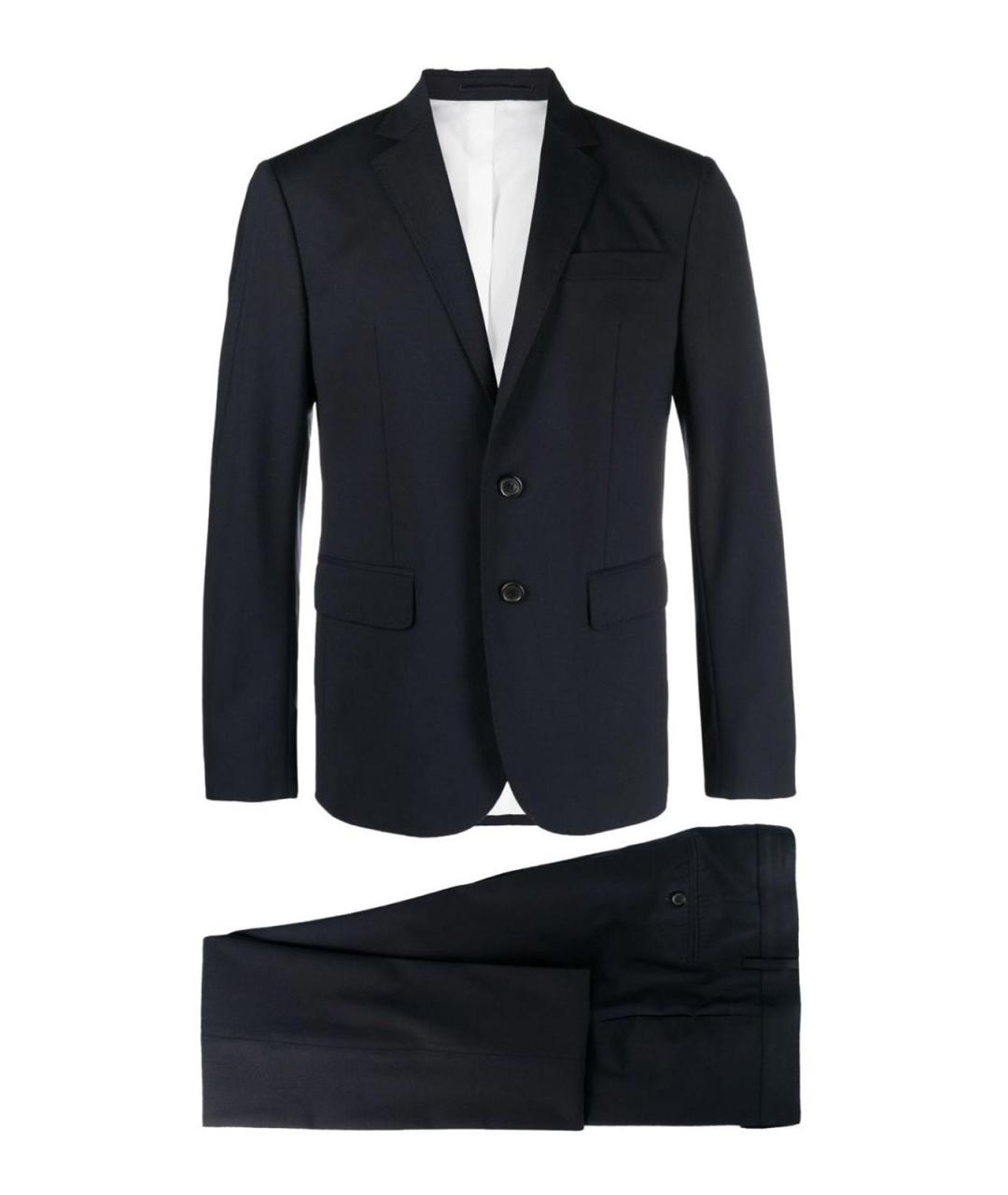 DSQUARED2 Синий классический костюм, фото 1