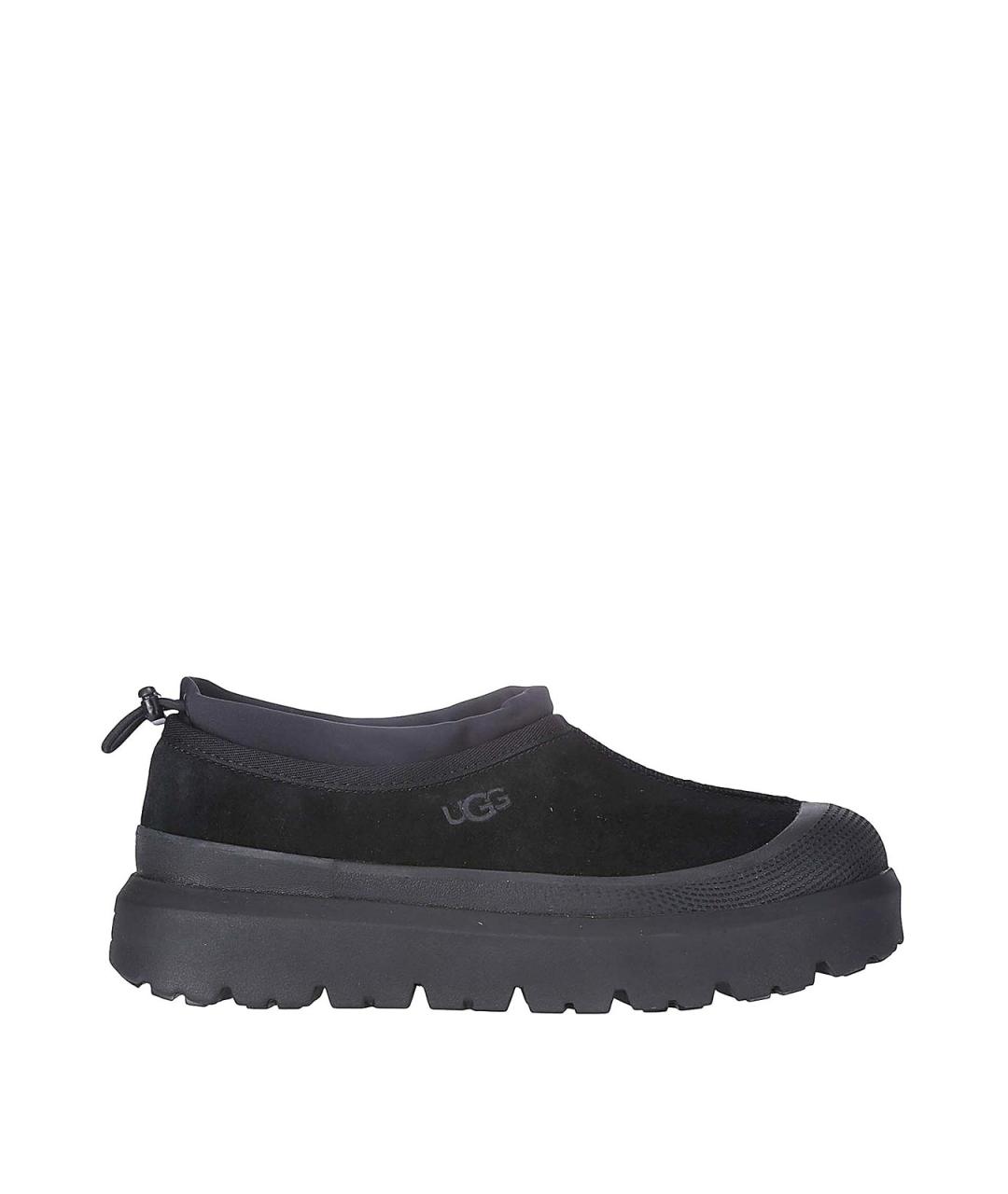 UGG Черные кожаные лоферы, фото 1