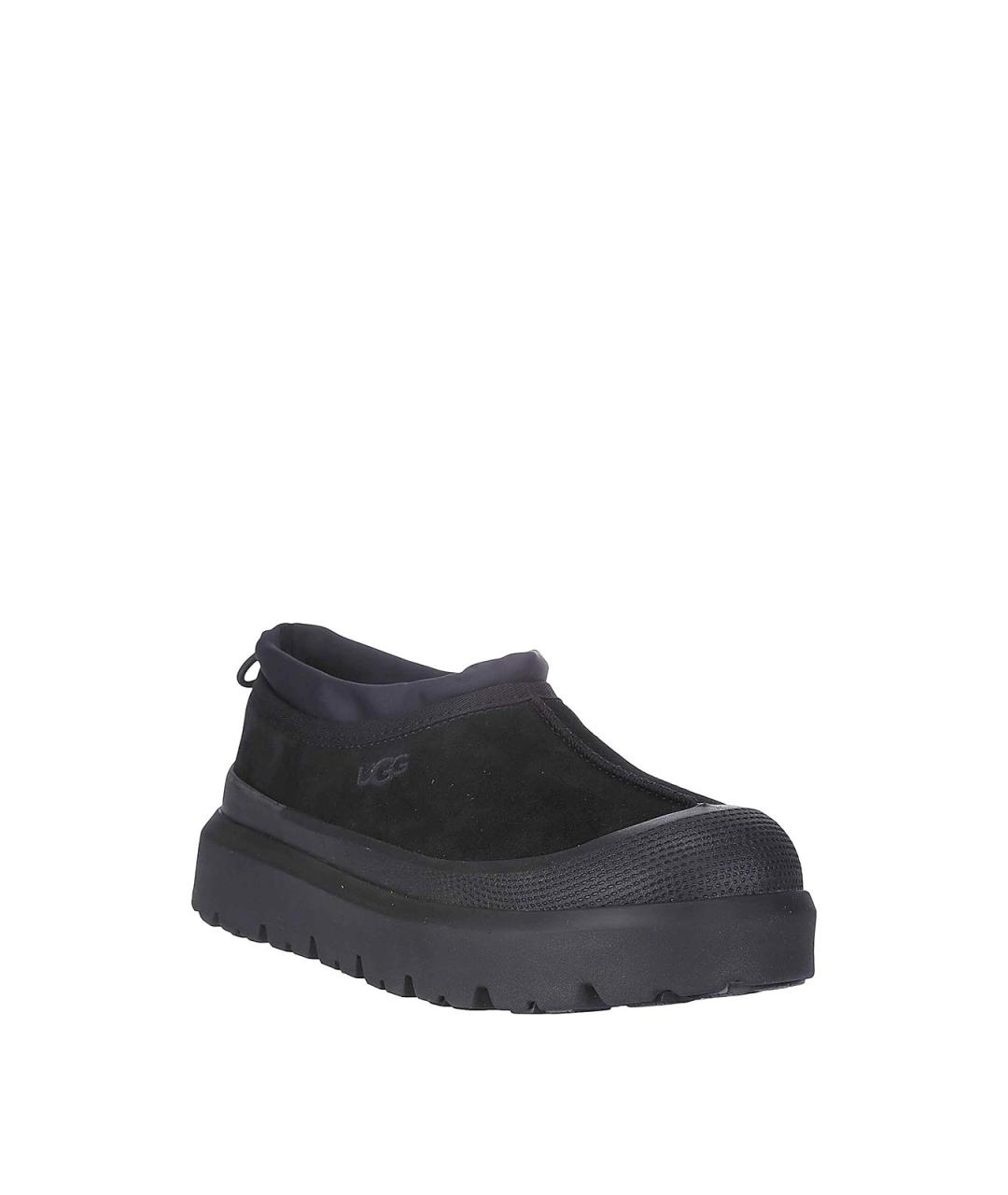 UGG Черные кожаные лоферы, фото 2