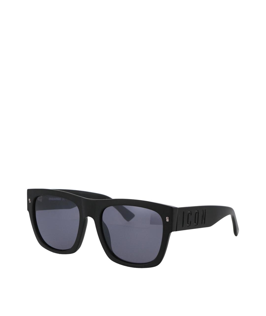 DSQUARED2 Черные пластиковые солнцезащитные очки, фото 2