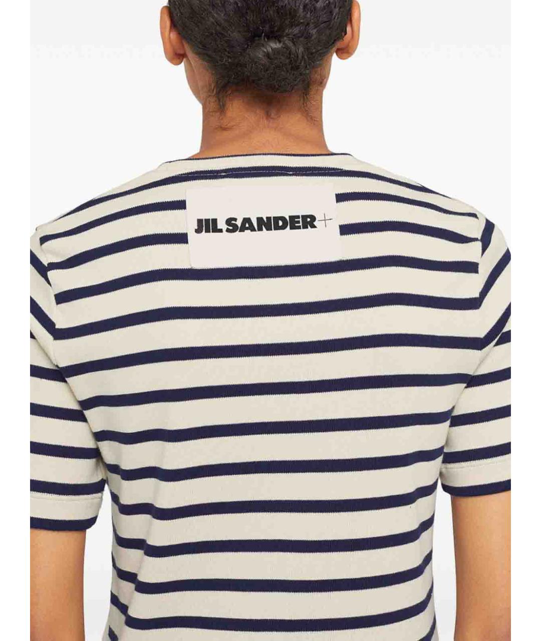 JIL SANDER Мульти хлопковая футболка, фото 3