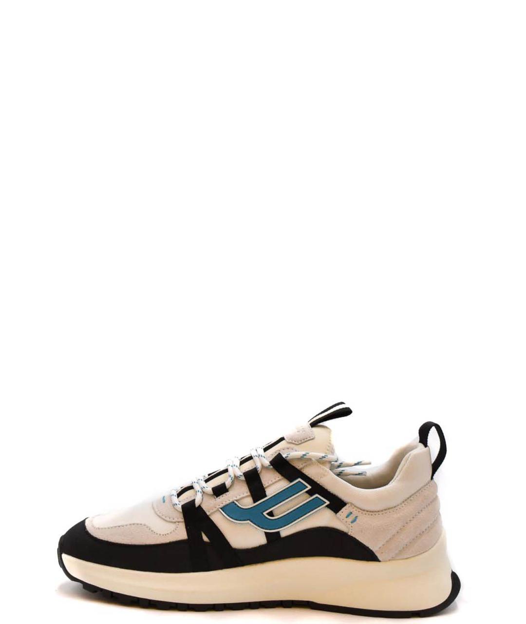 BALLY Мульти текстильные низкие кроссовки / кеды, фото 2