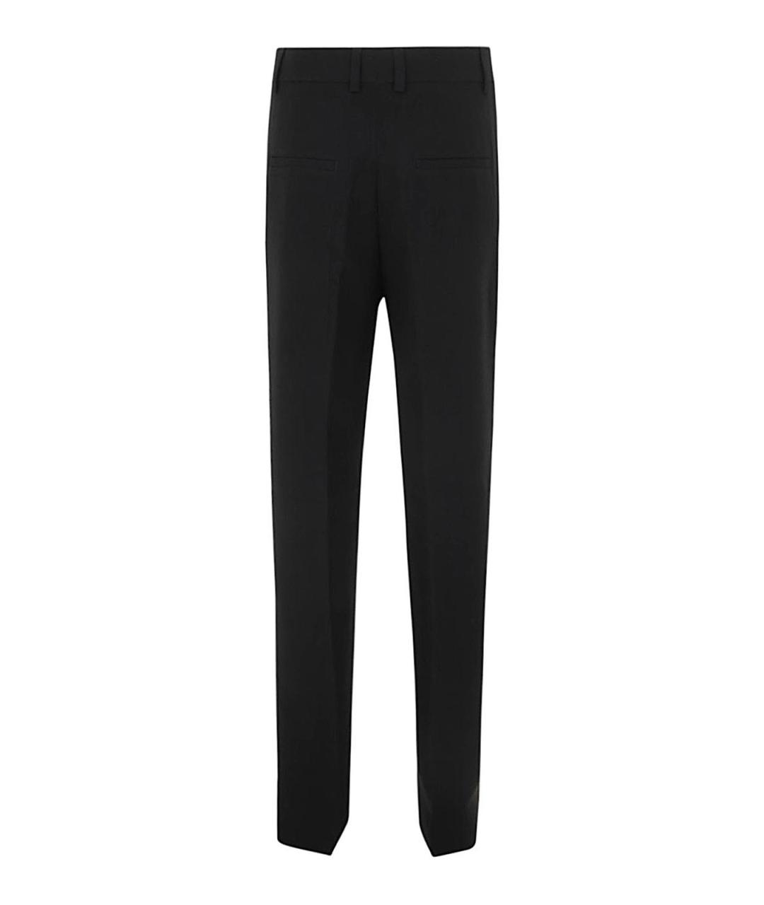 FILIPPA K Черные полиэстеровые брюки узкие, фото 2