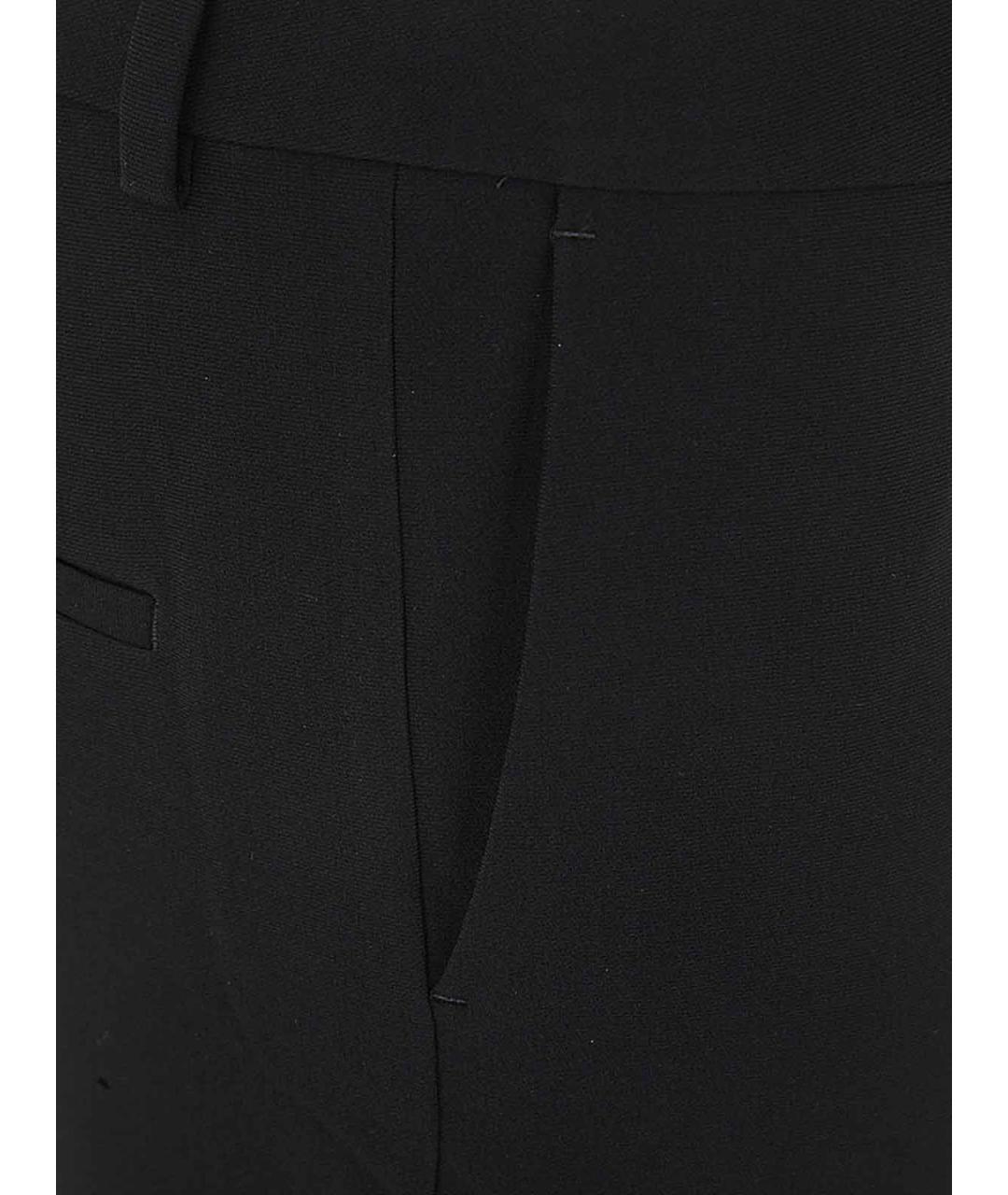 FILIPPA K Черные полиэстеровые брюки узкие, фото 3