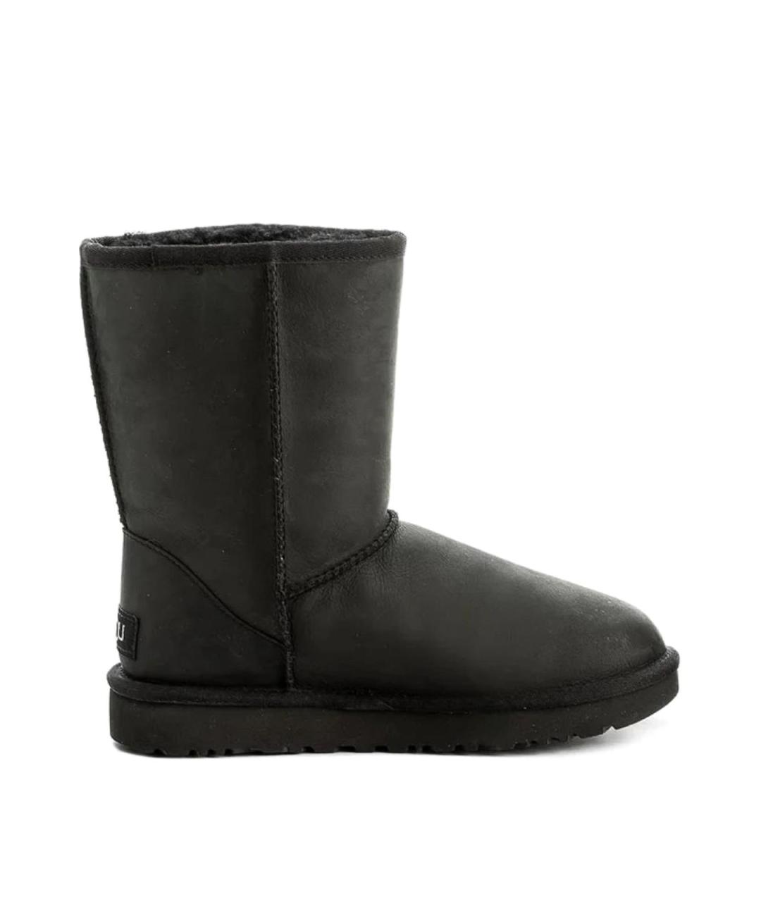 UGG Черные замшевые ботинки, фото 1