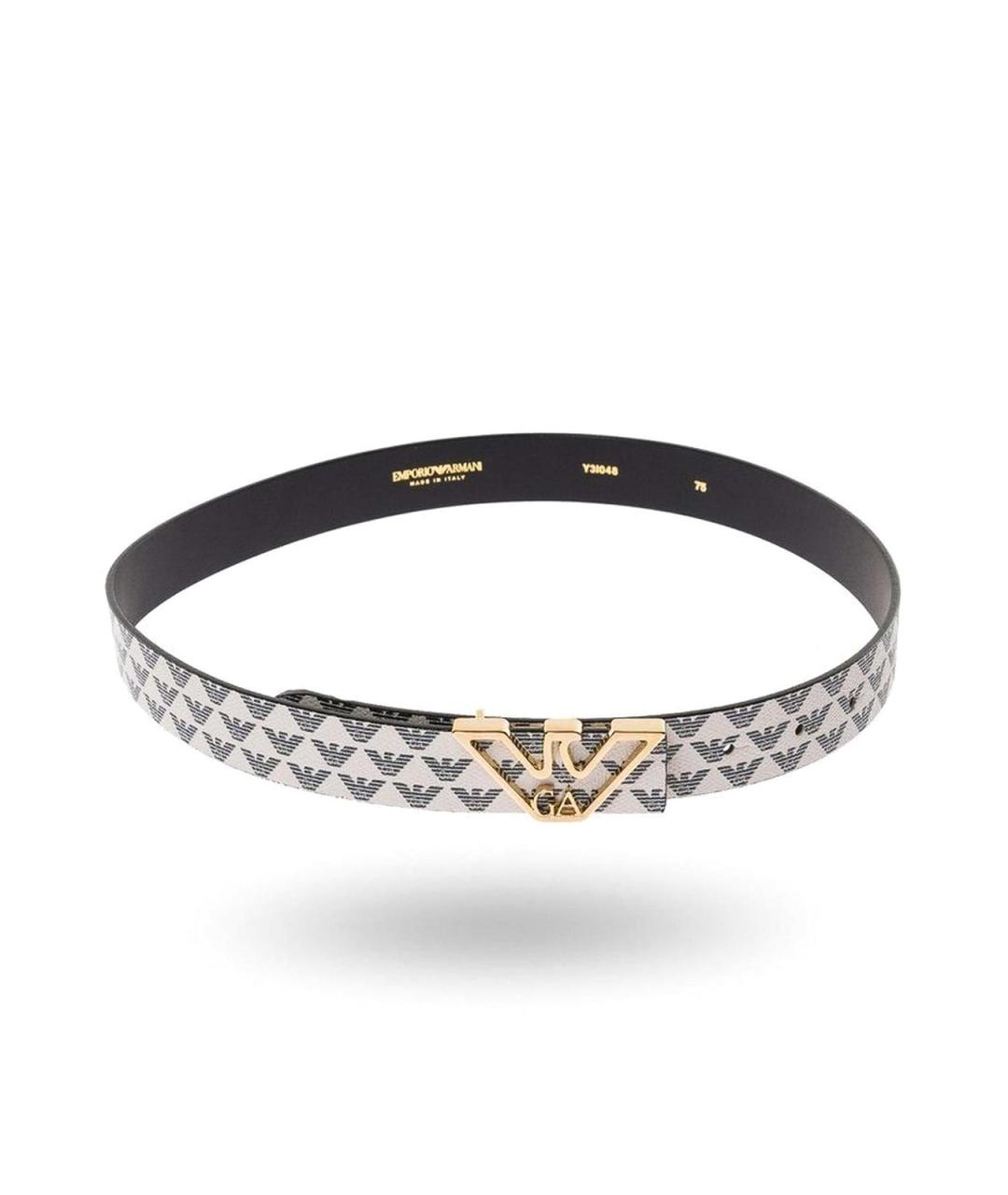 EMPORIO ARMANI Белый ремень, фото 3