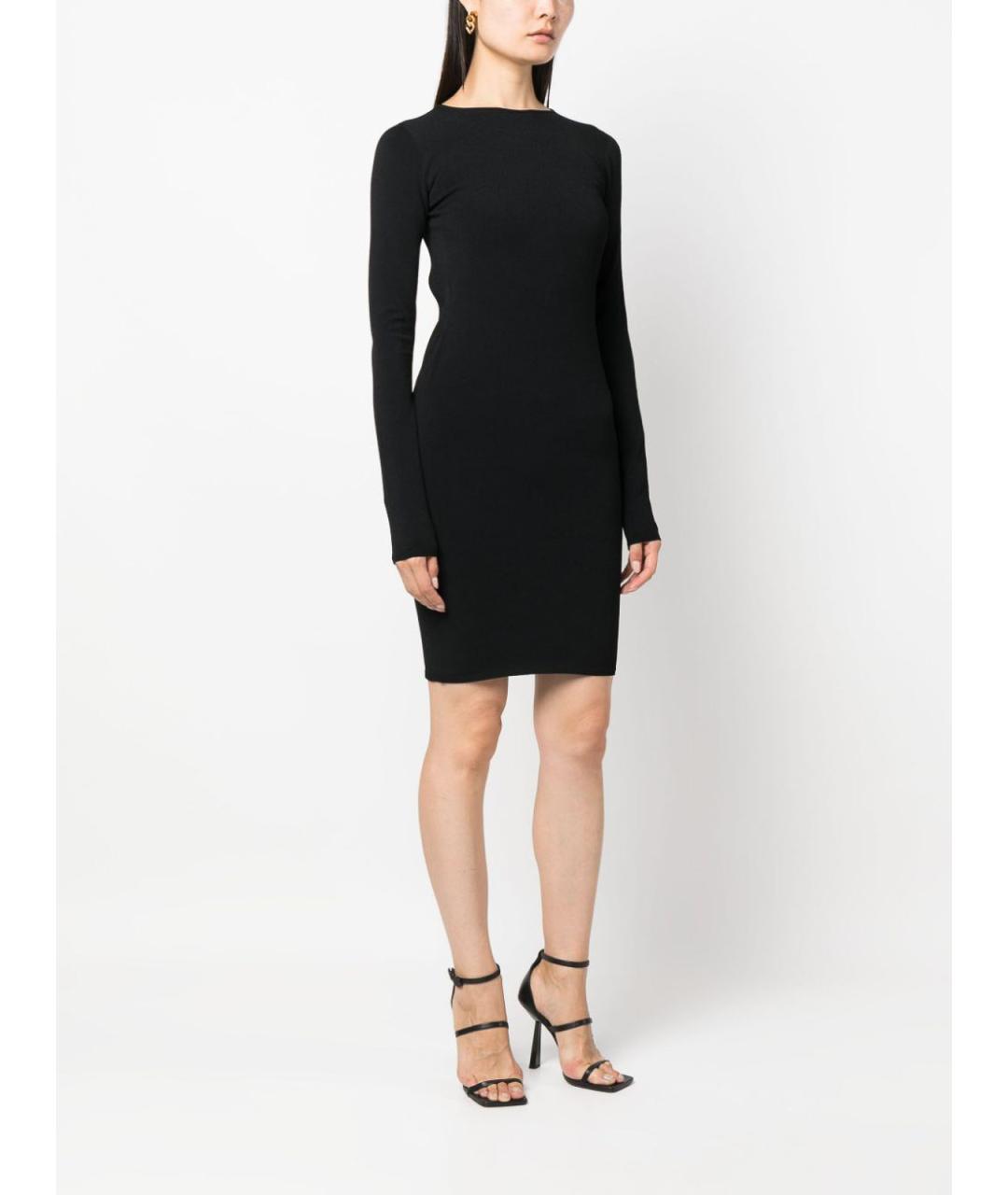 DSQUARED2 Черное повседневное платье, фото 4