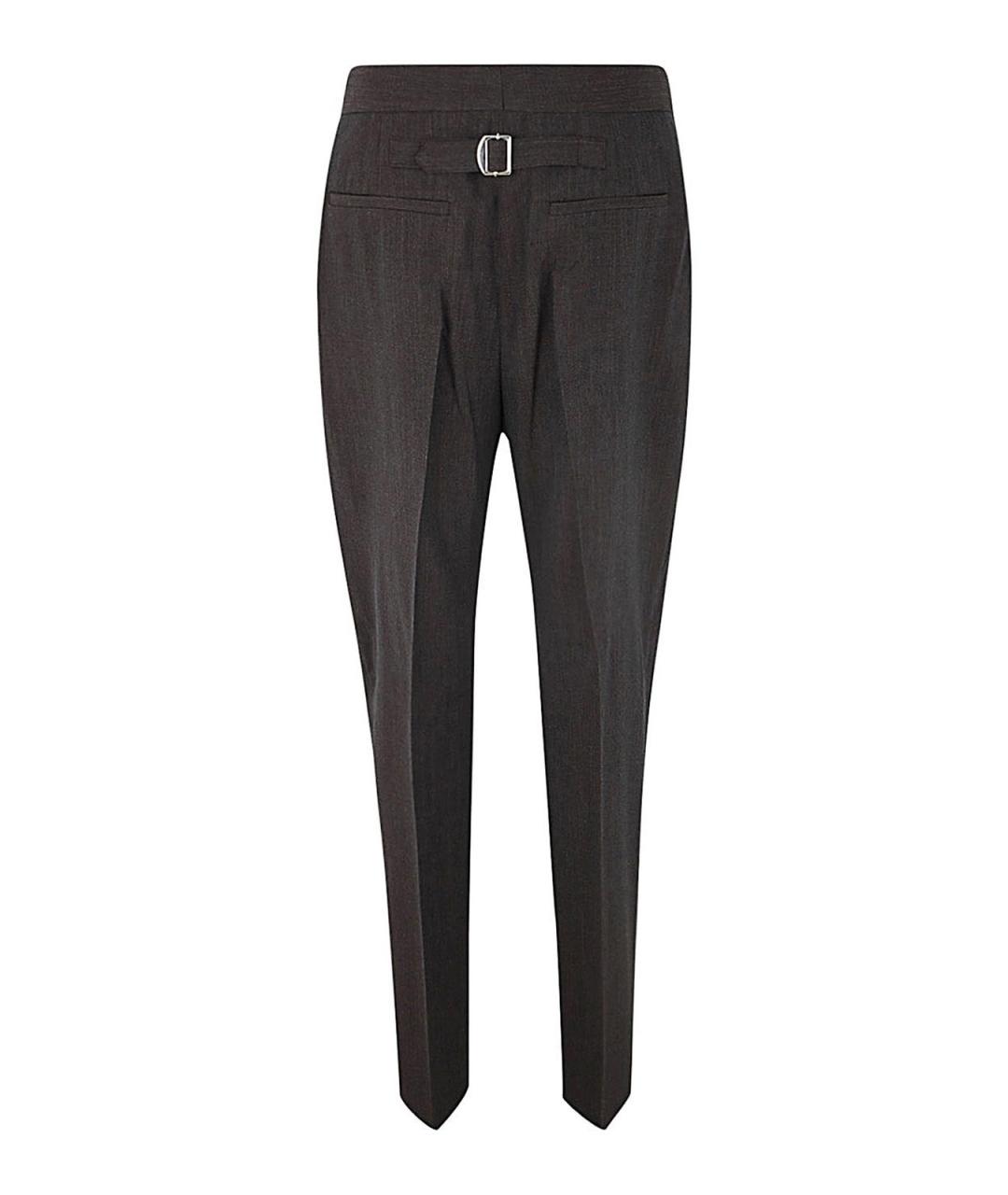 FILIPPA K Коричневые шерстяные брюки узкие, фото 2