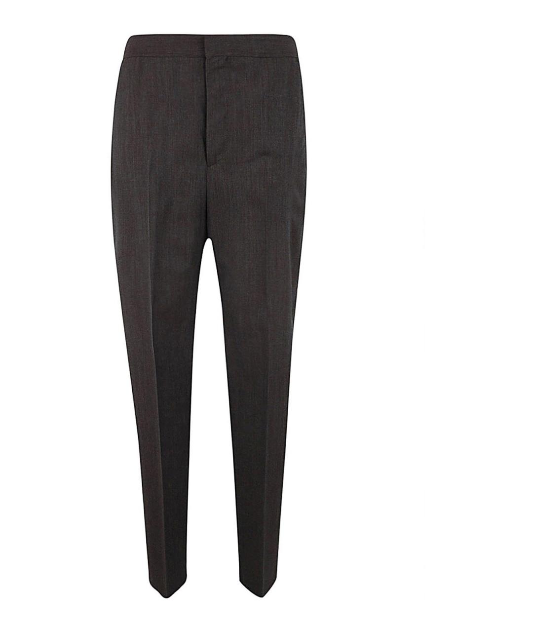 FILIPPA K Коричневые шерстяные брюки узкие, фото 1