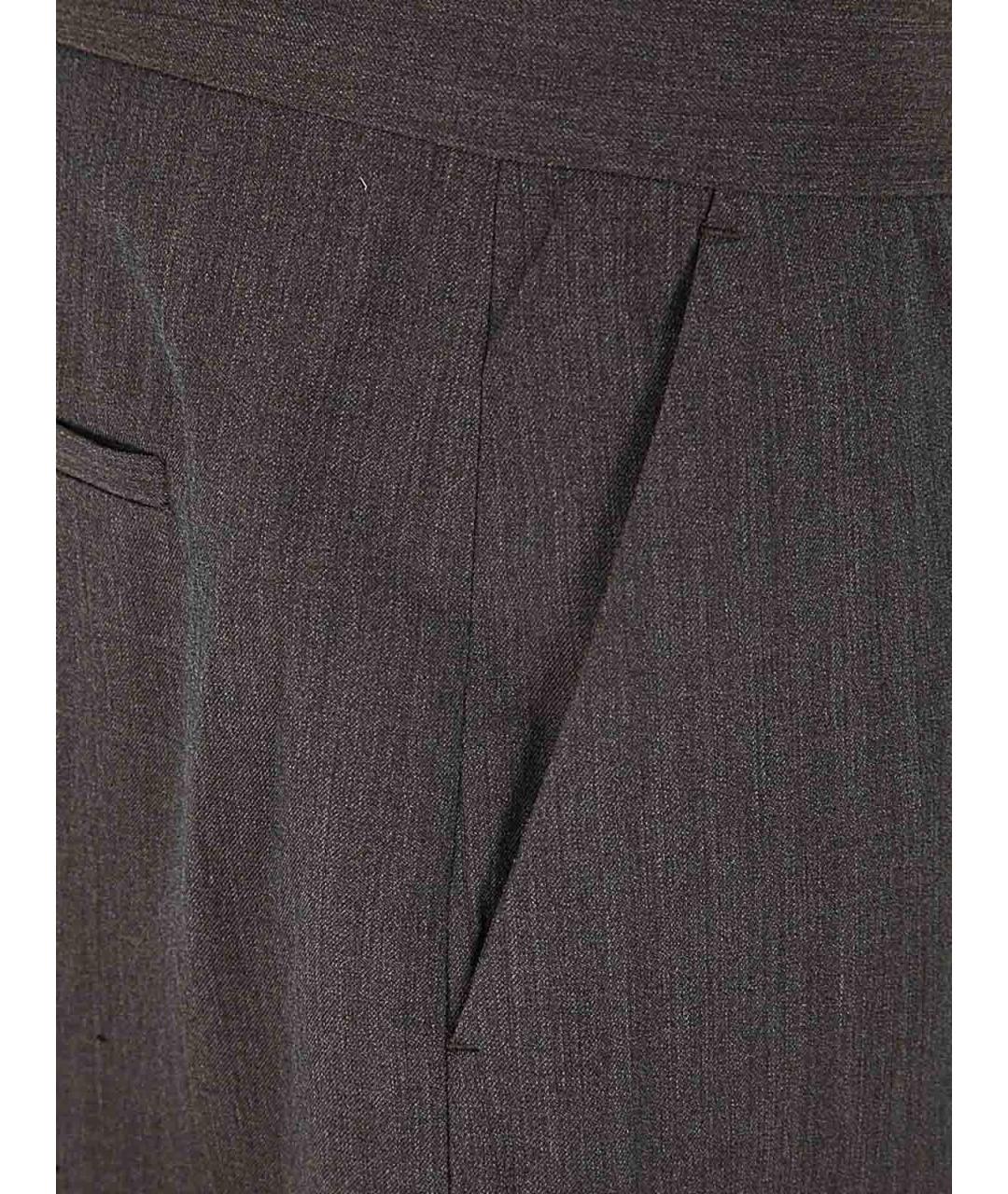 FILIPPA K Коричневые шерстяные брюки узкие, фото 3
