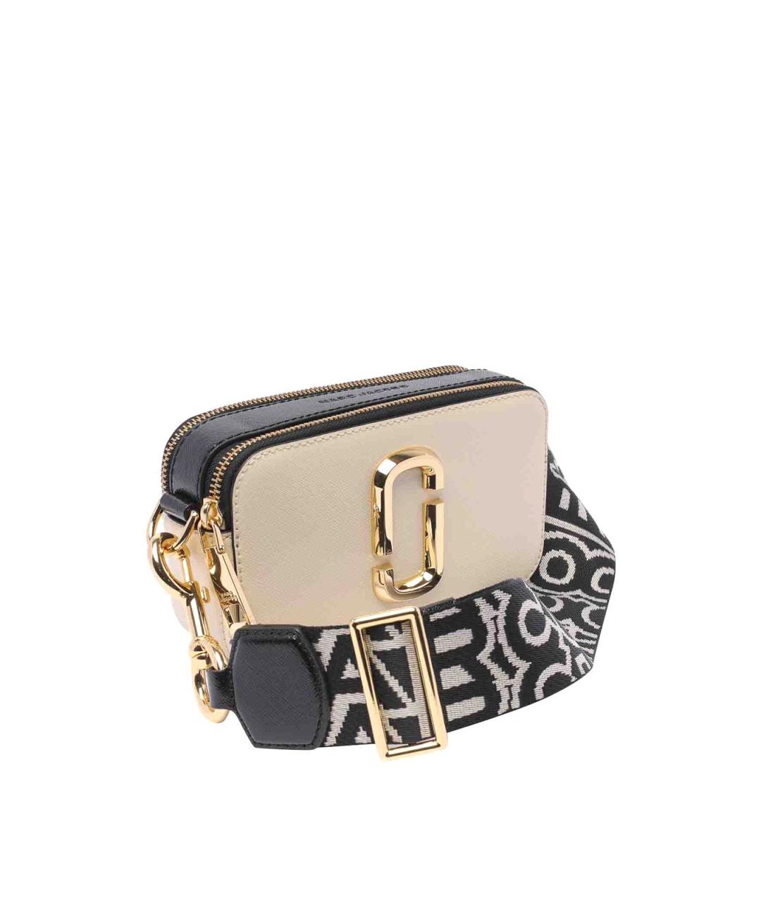 MARC JACOBS Бежевая кожаная сумка через плечо, фото 2