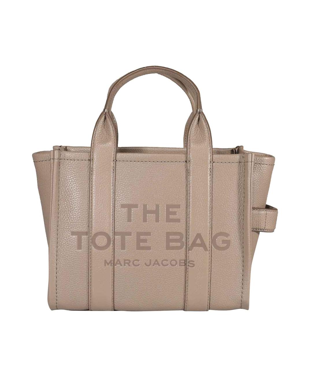MARC JACOBS Бежевая кожаная сумка тоут, фото 1