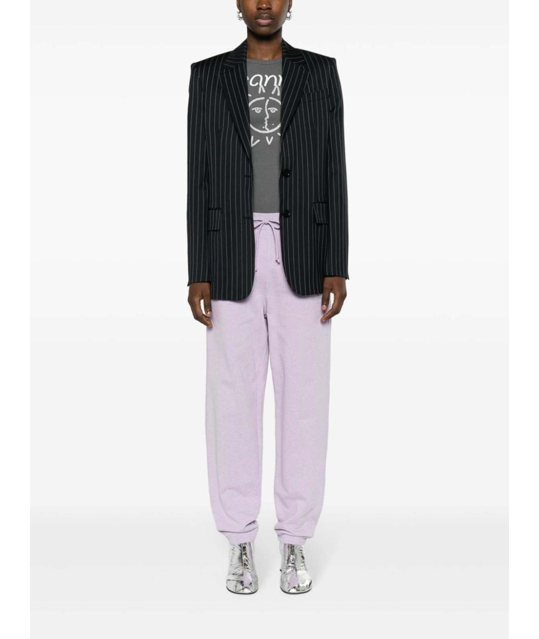 MSGM Синяя полиэстеровая куртка, фото 2