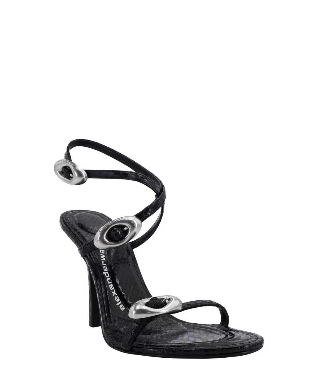 ALEXANDER WANG Черные босоножки, фото 2
