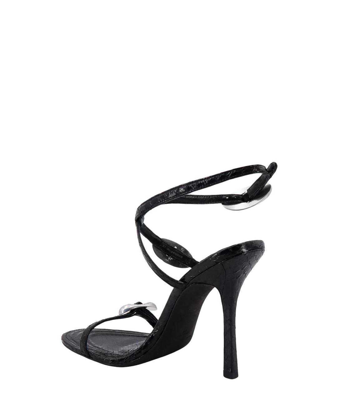 ALEXANDER WANG Черные босоножки, фото 3