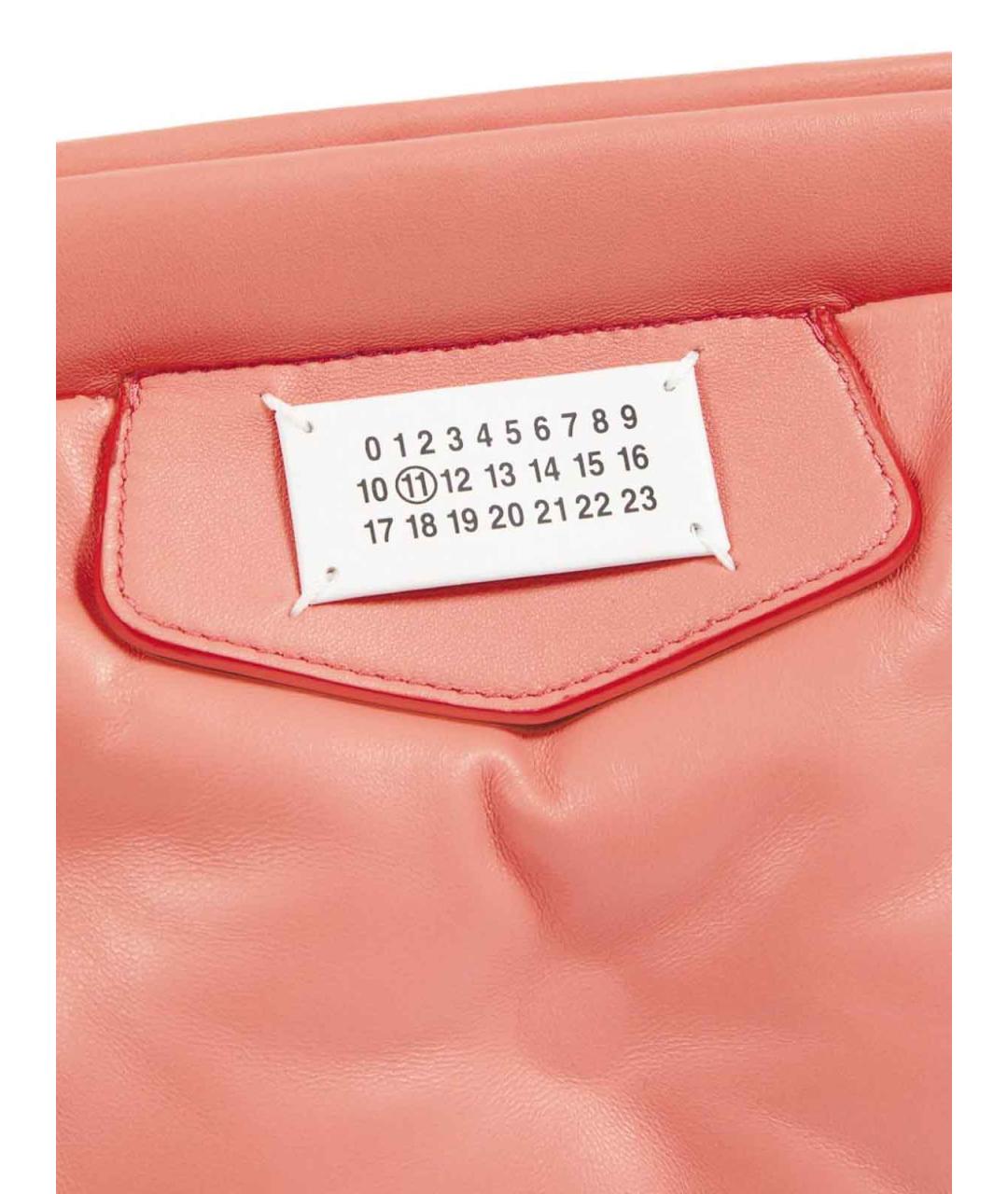 MAISON MARGIELA Бежевая кожаная сумка через плечо, фото 7