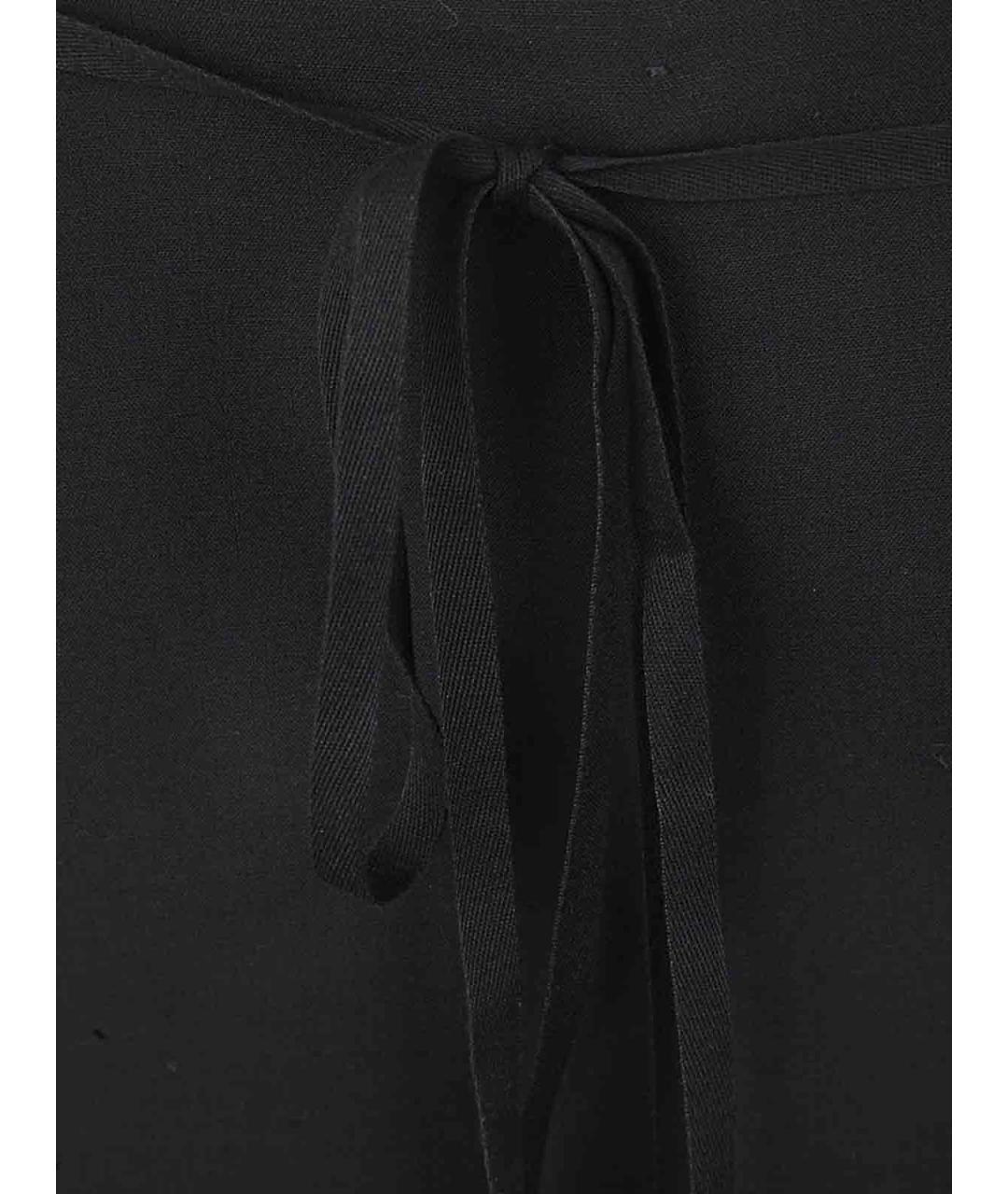 MAX MARA Черная шерстяная юбка миди, фото 3