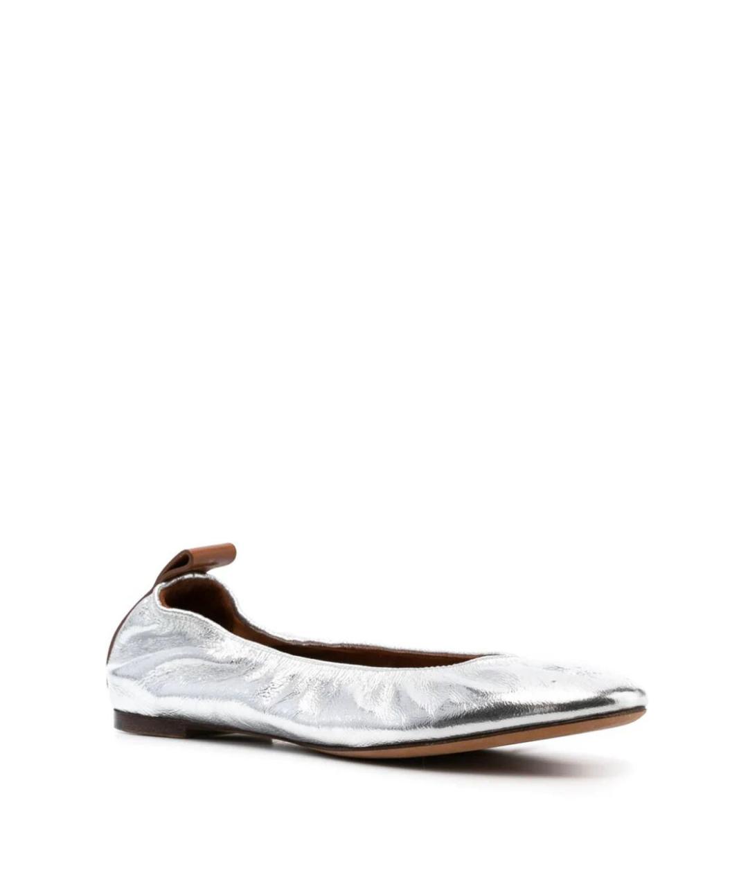 LANVIN Кожаные балетки, фото 2