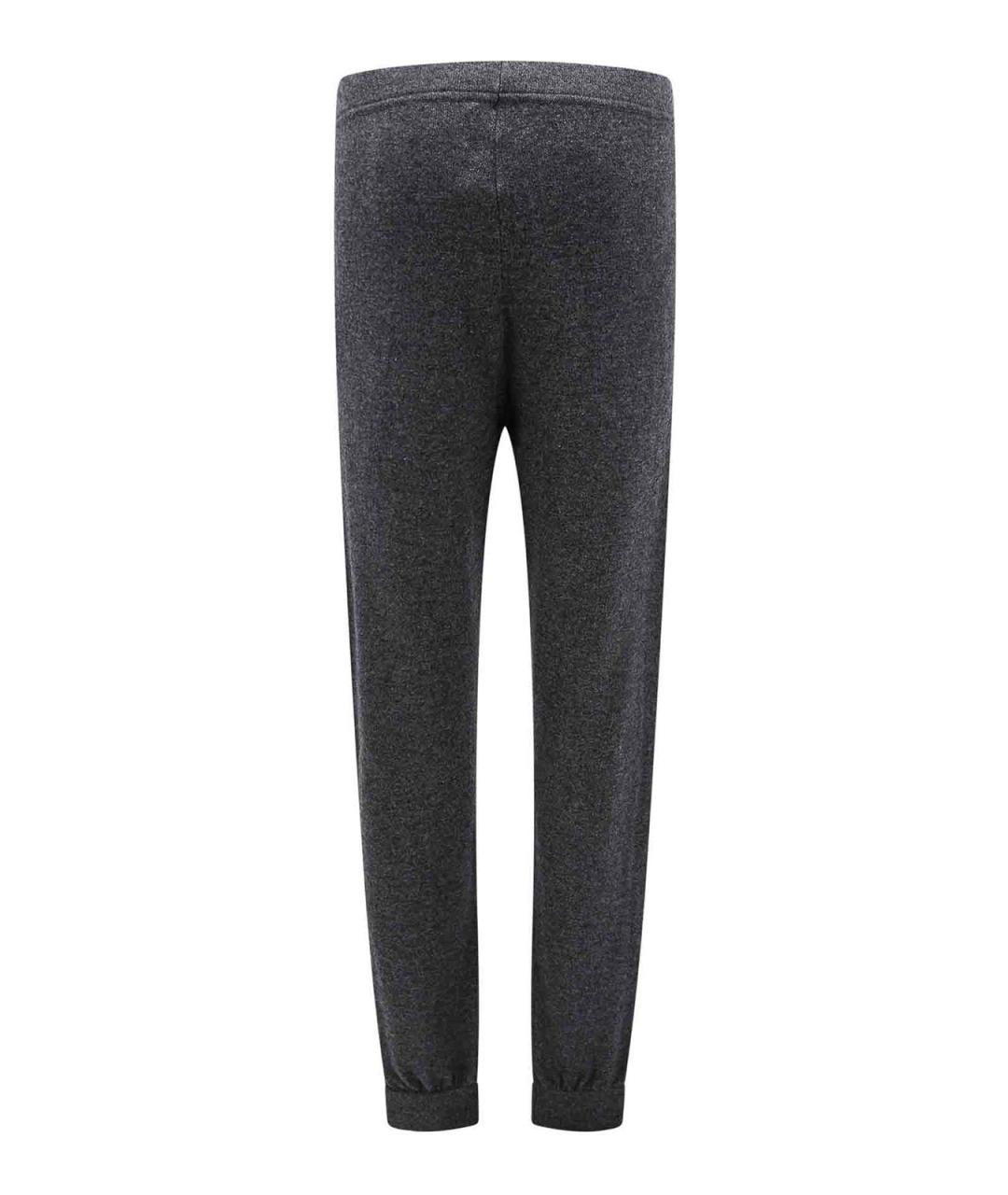 SAINT LAURENT Серые кашемировые леггинсы и велосипедки, фото 2