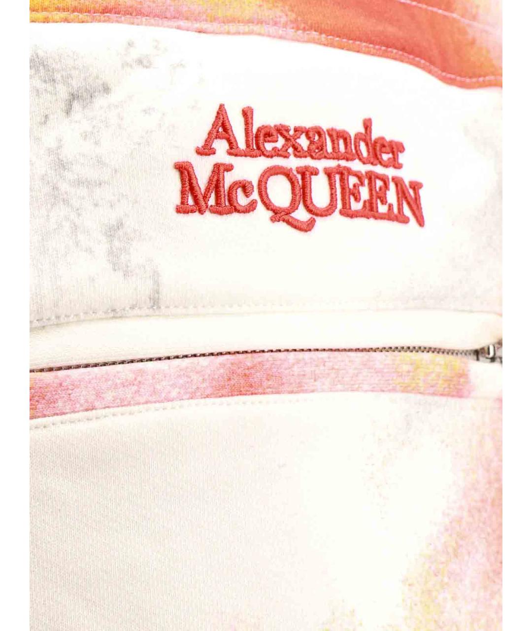 ALEXANDER MCQUEEN Мульти хлопковые шорты, фото 3