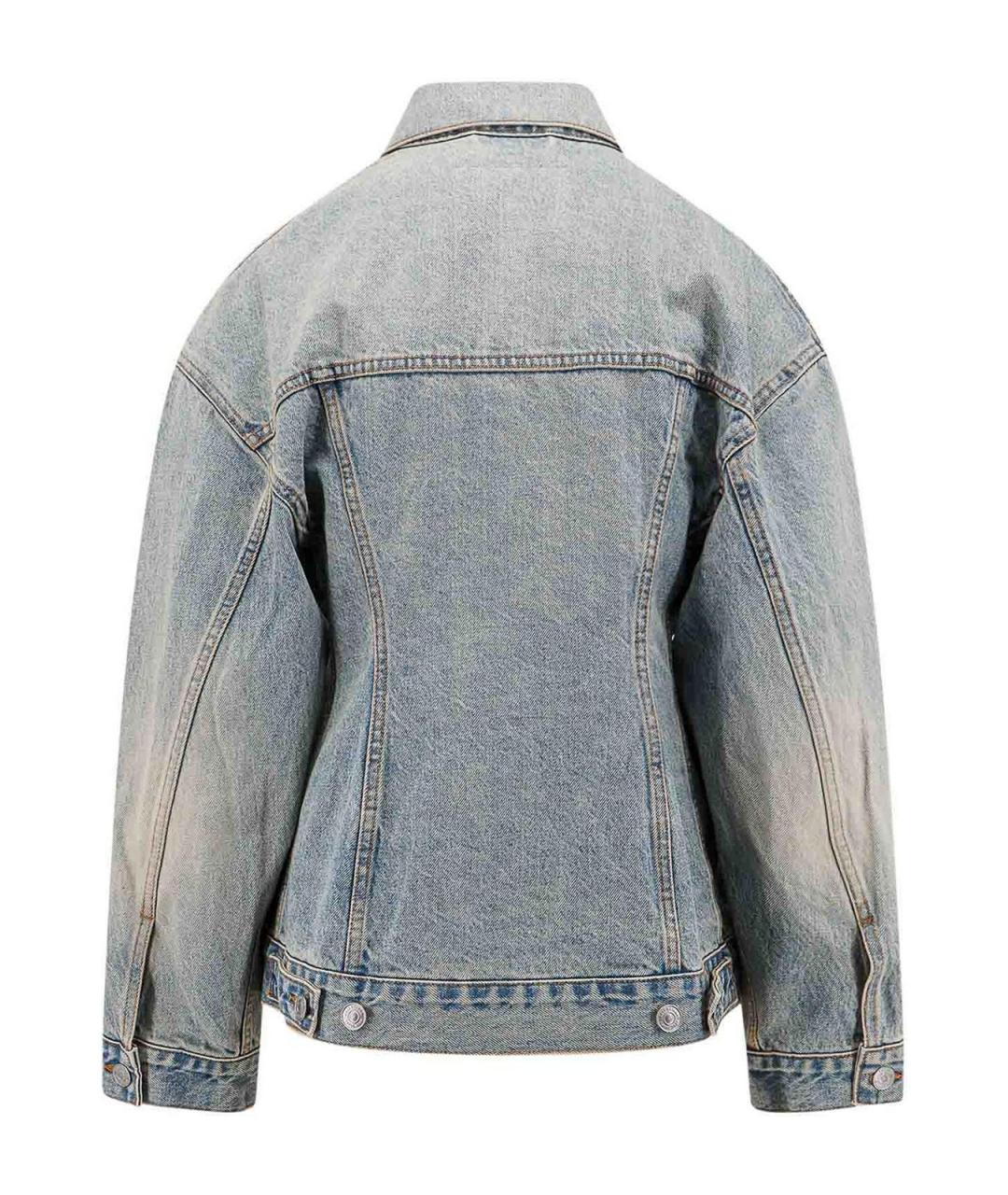 BALENCIAGA Синяя куртка, фото 2