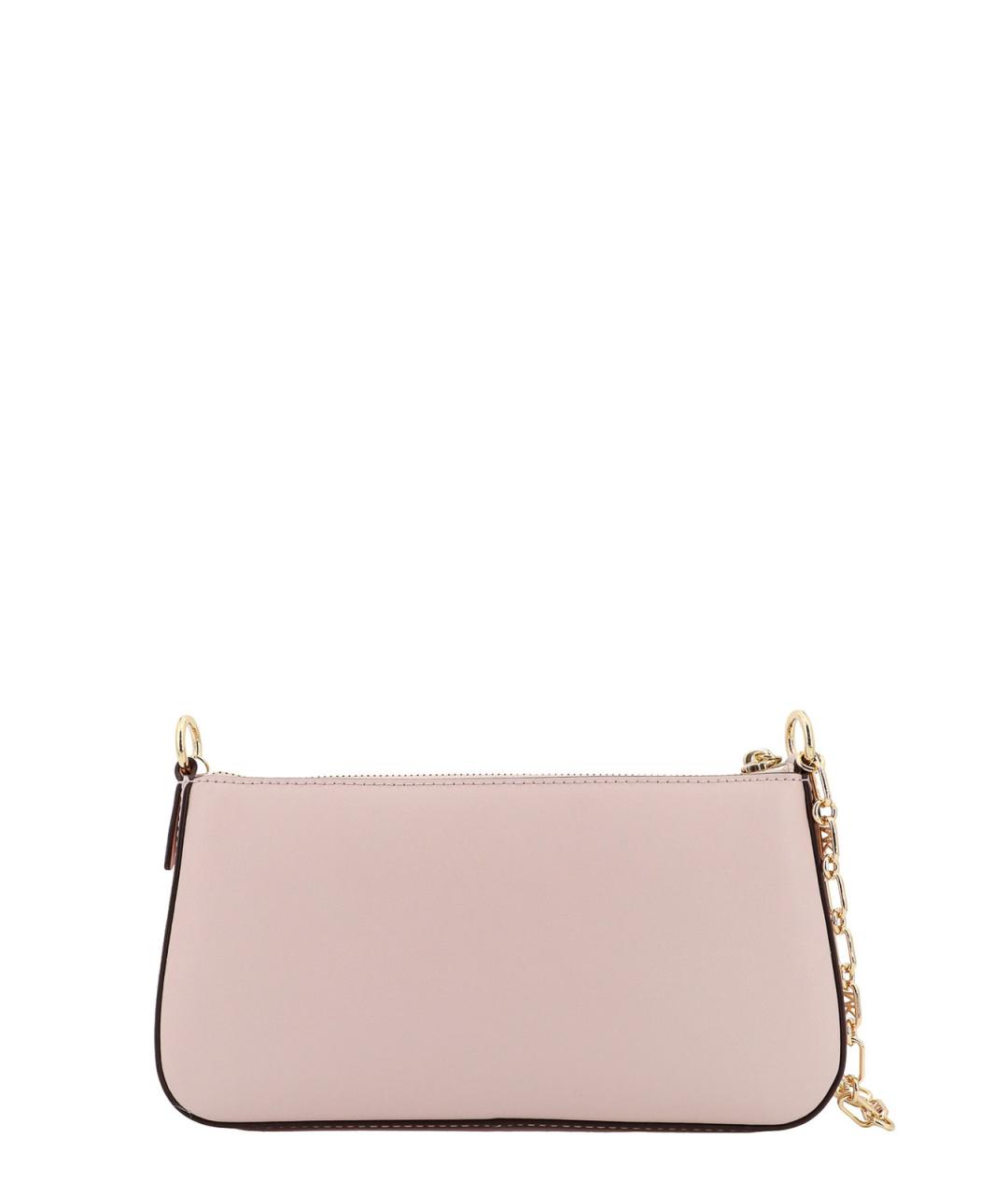 MICHAEL KORS Бежевая кожаная сумка через плечо, фото 2
