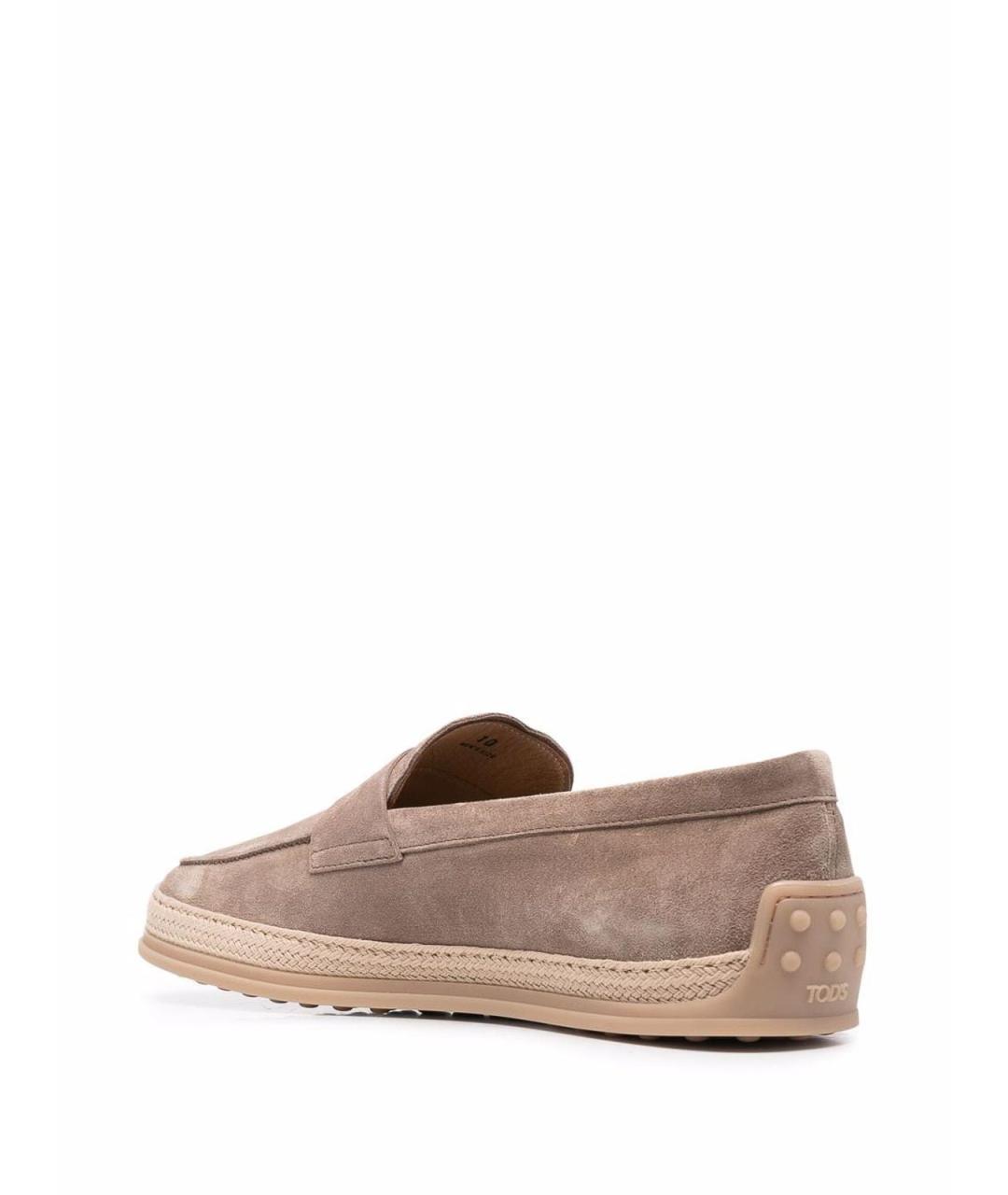 TOD'S Бежевые лоферы, фото 2