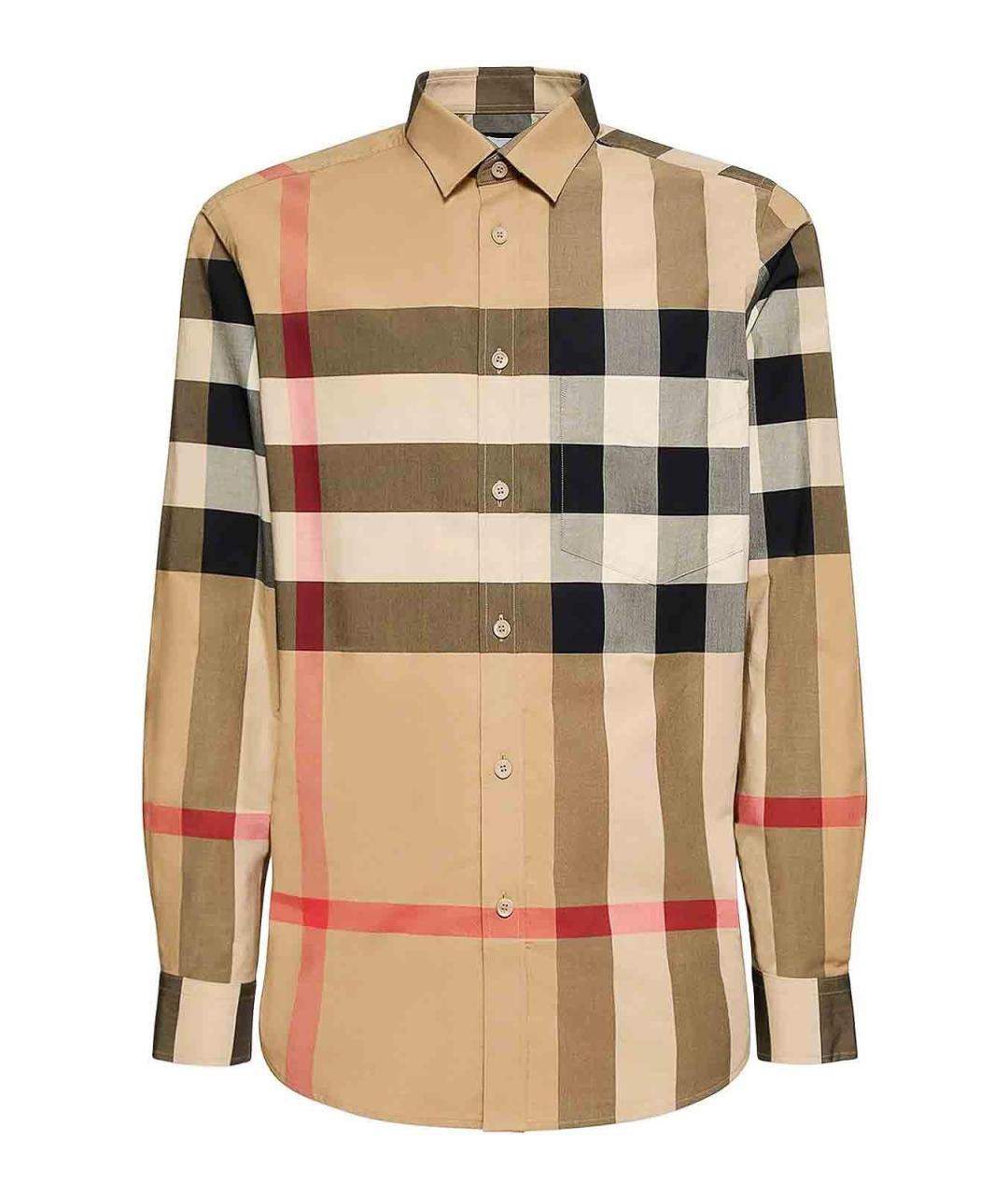 BURBERRY Мульти кэжуал рубашка, фото 1