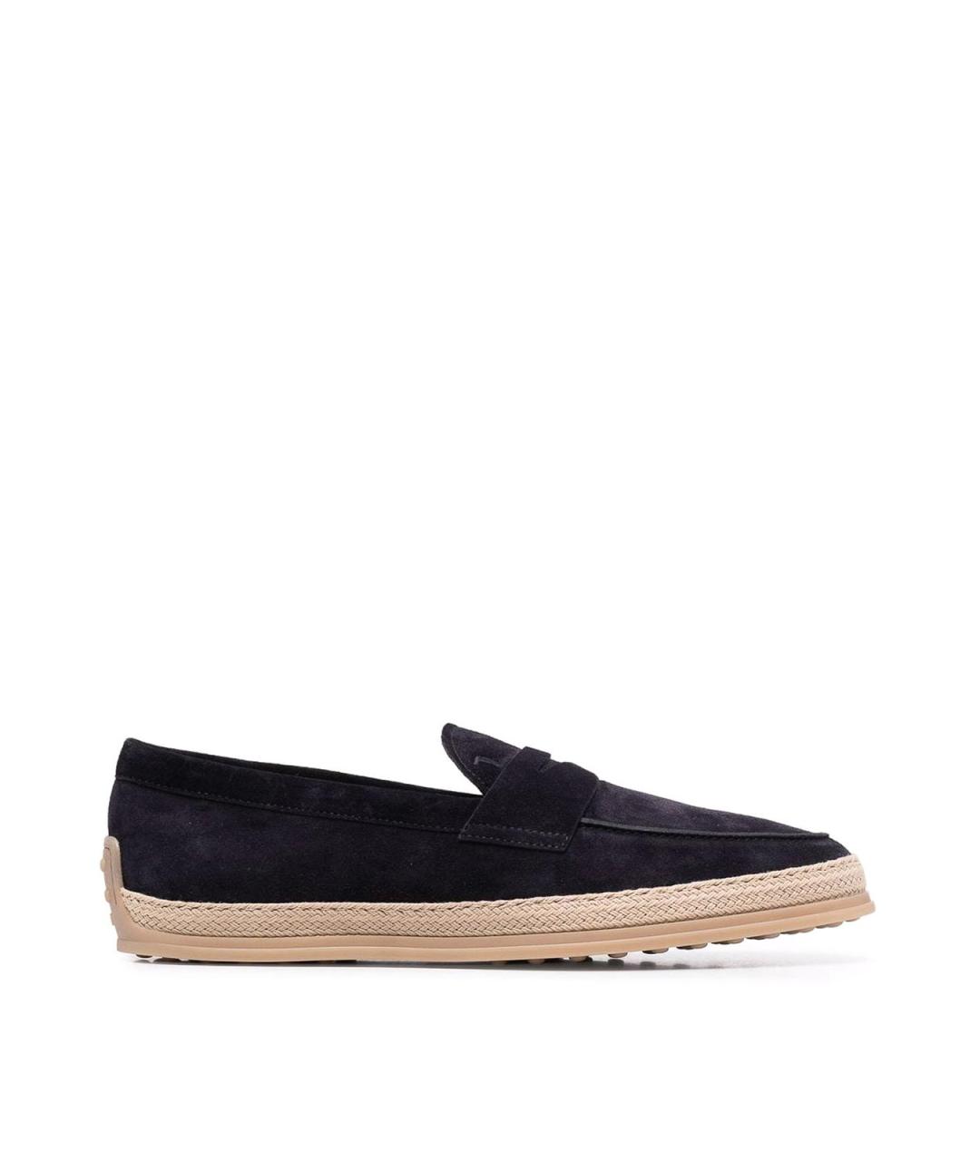 TOD'S Синие резиновые туфли, фото 1