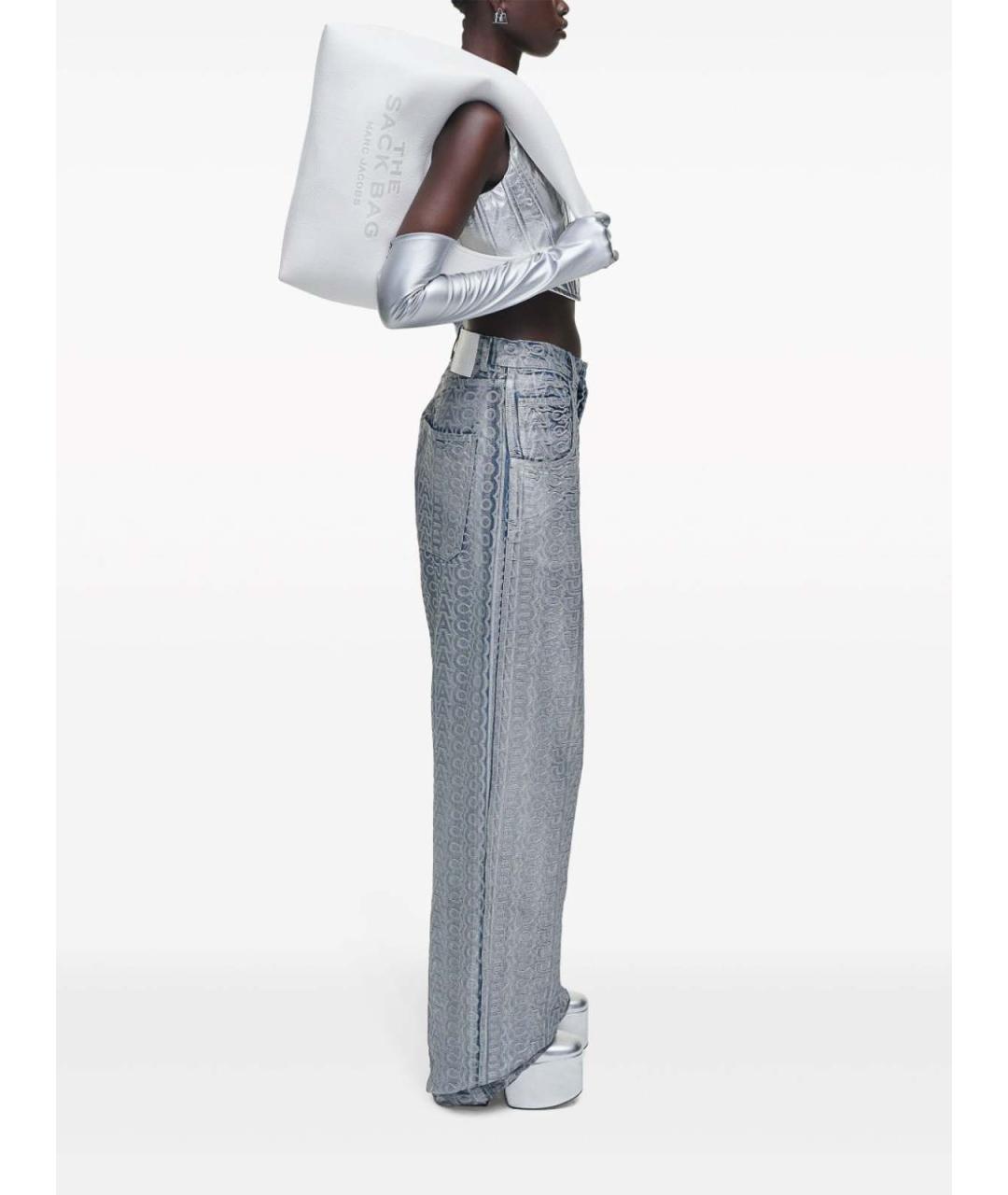 MARC JACOBS Белая кожаная сумка через плечо, фото 5