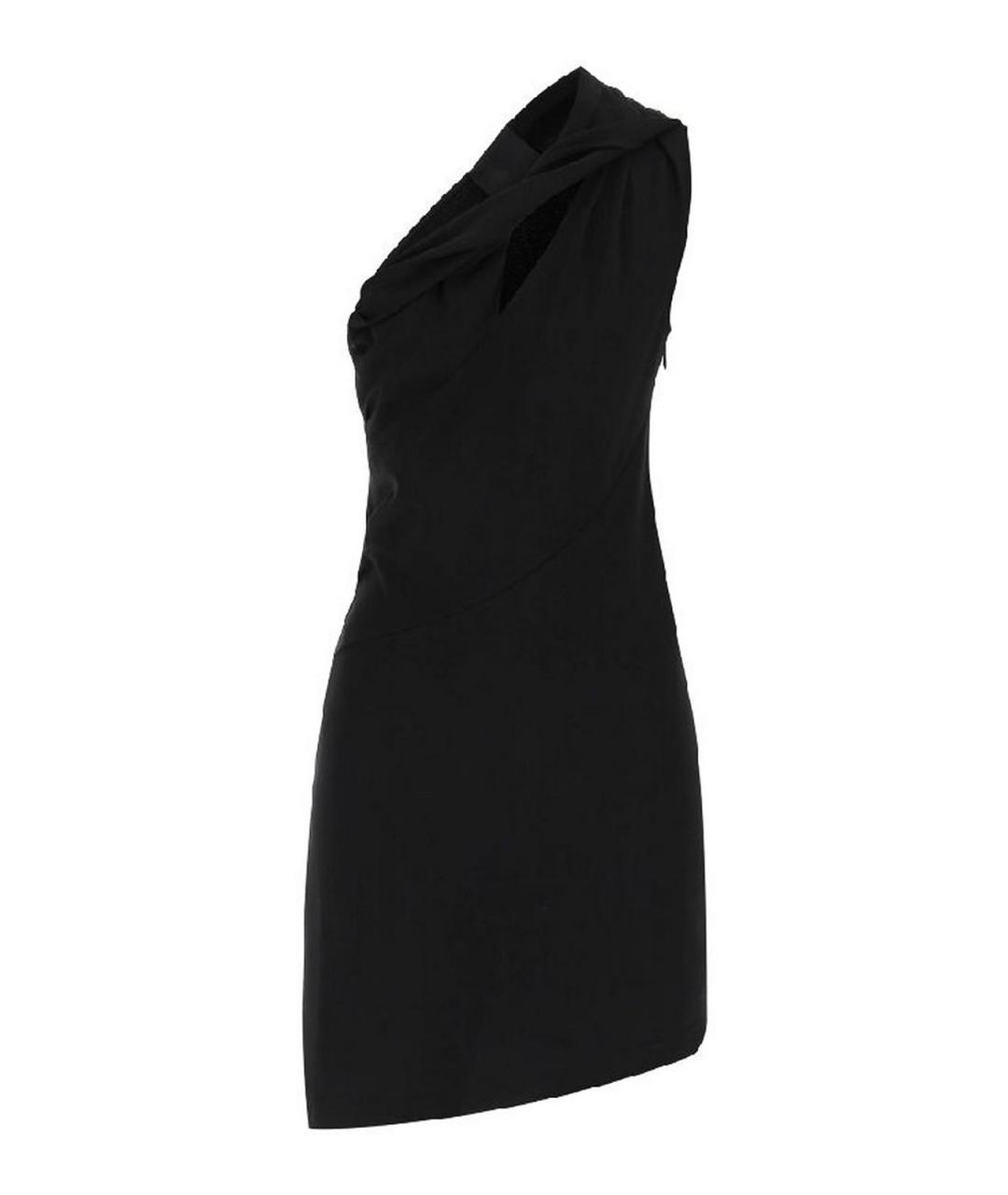 GIVENCHY Черное полиэстеровое коктейльное платье, фото 1