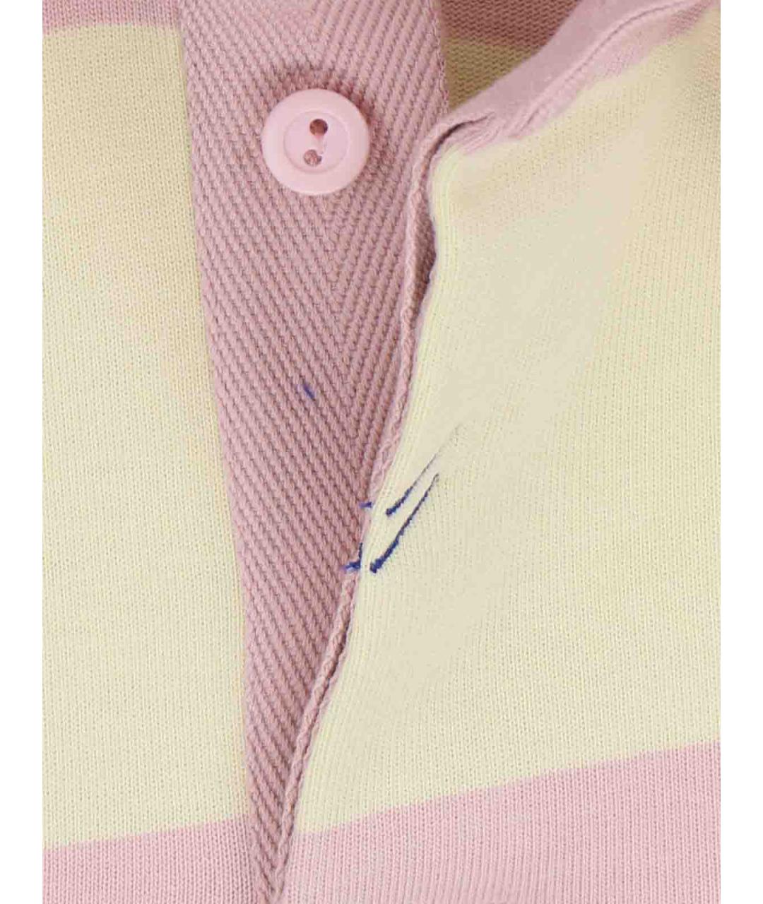 BURBERRY Мульти хлопковая футболка, фото 4