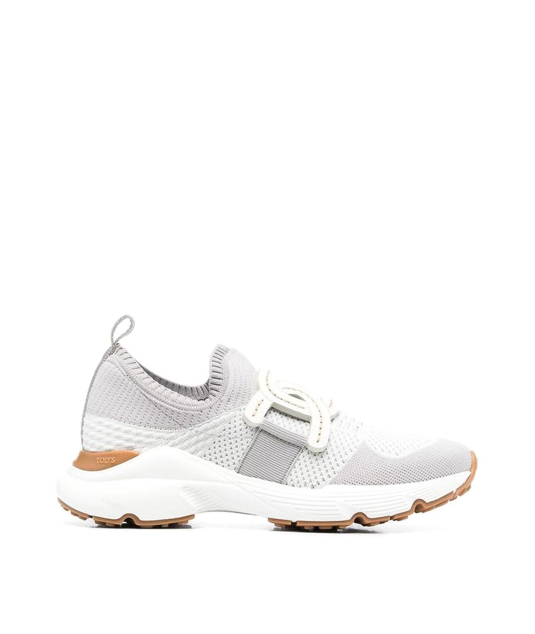 TOD'S Белые резиновые кроссовки, фото 1