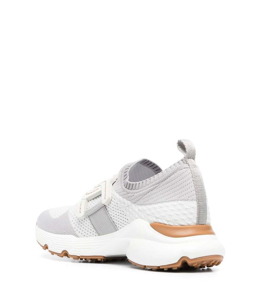 TOD'S Белые резиновые кроссовки, фото 3