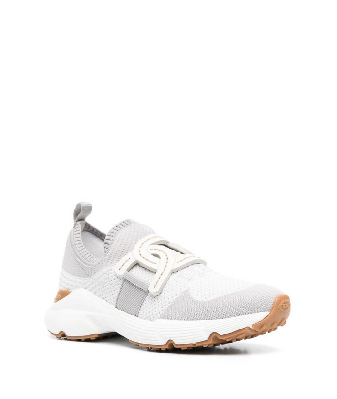 TOD'S Белые резиновые кроссовки, фото 4