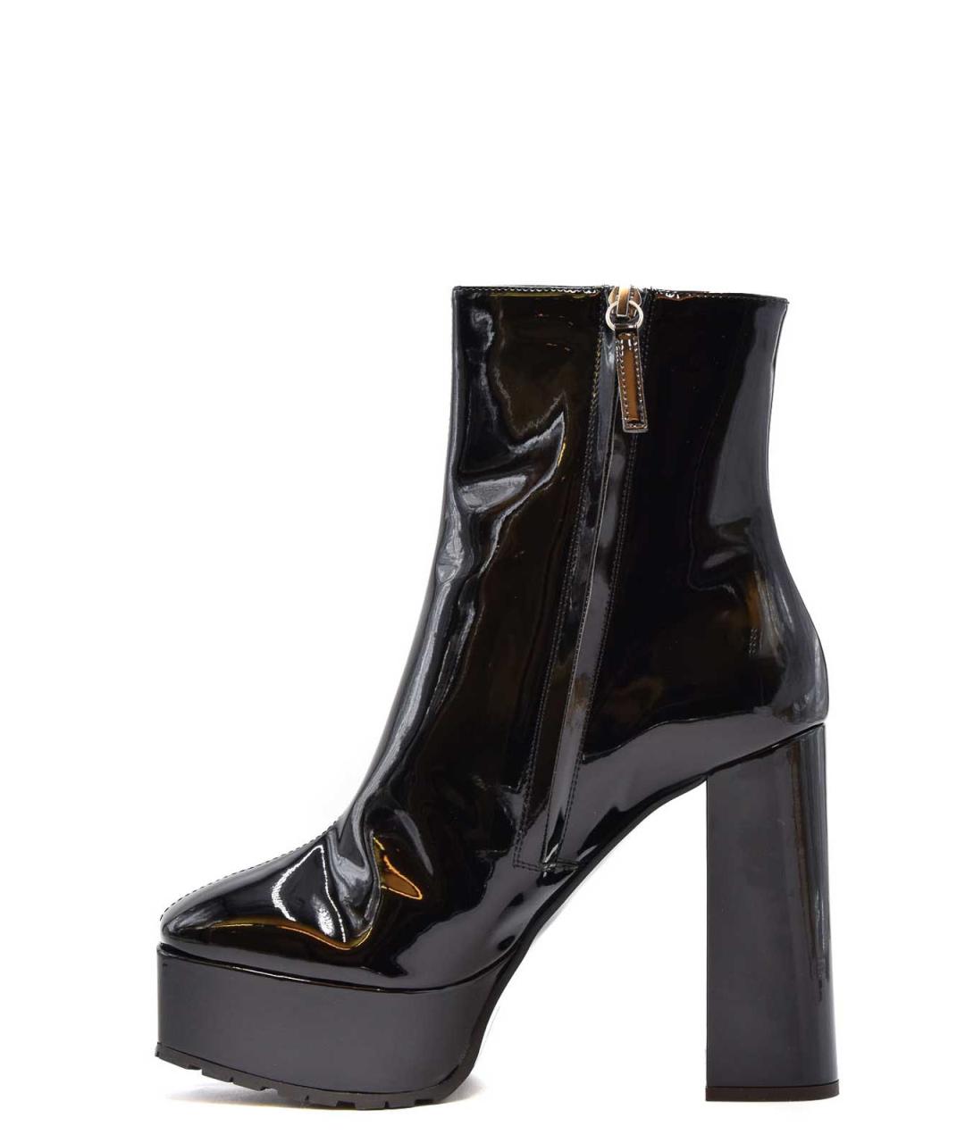 GIUSEPPE ZANOTTI DESIGN Черные кожаные ботильоны, фото 3