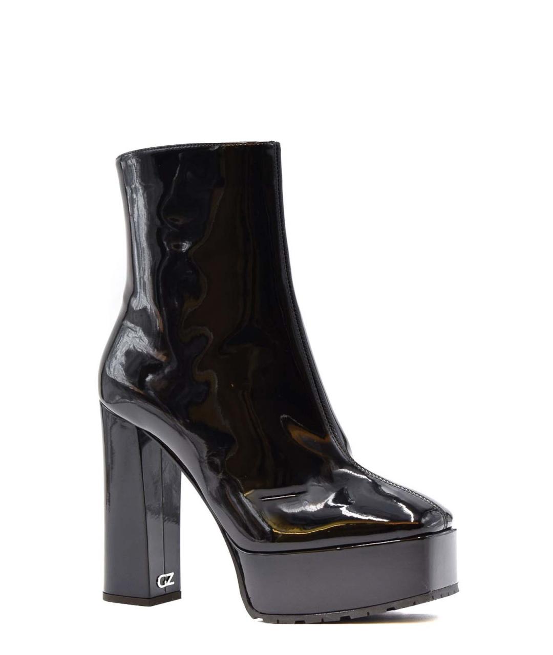 GIUSEPPE ZANOTTI DESIGN Черные кожаные ботильоны, фото 2