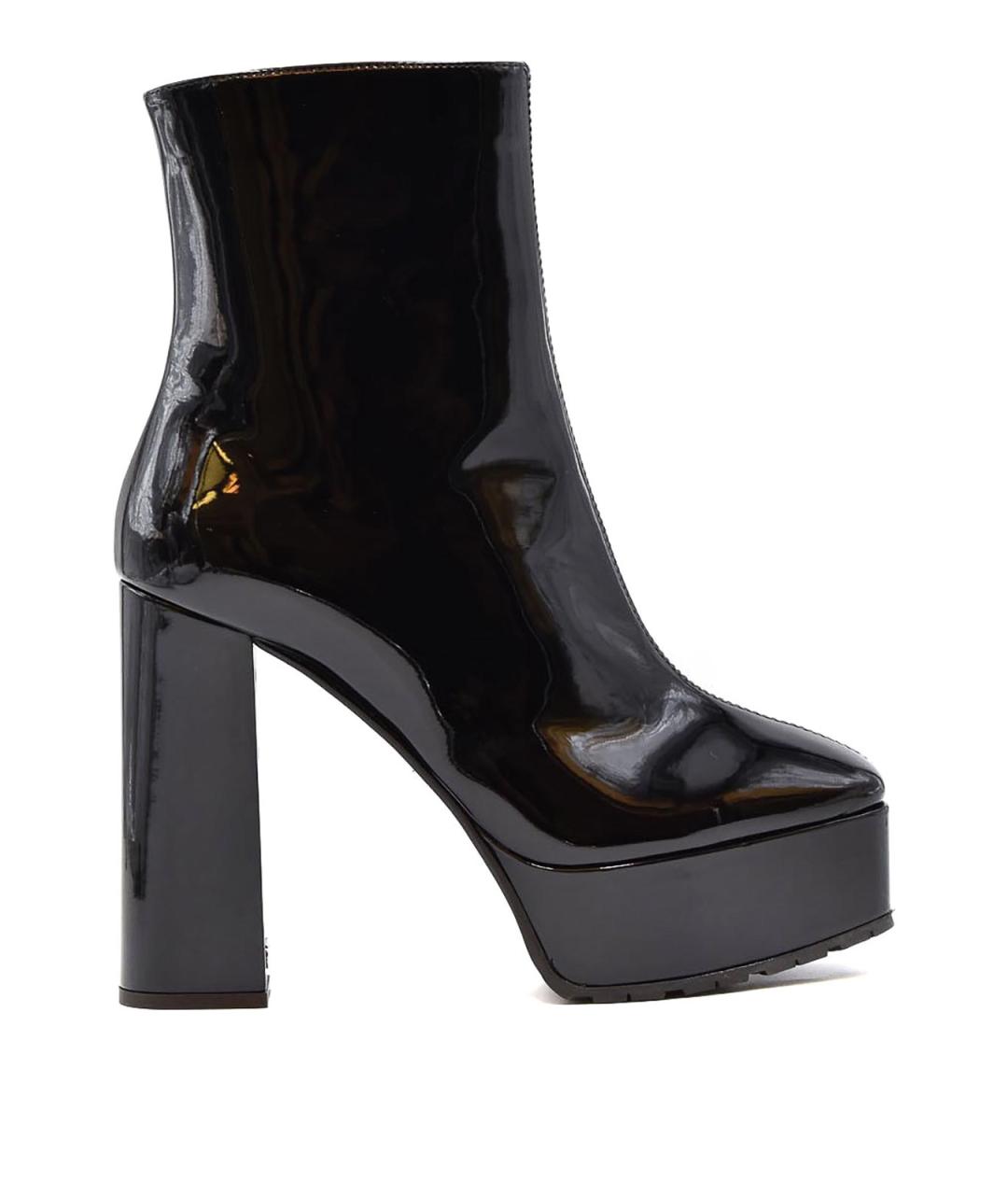 GIUSEPPE ZANOTTI DESIGN Черные кожаные ботильоны, фото 1