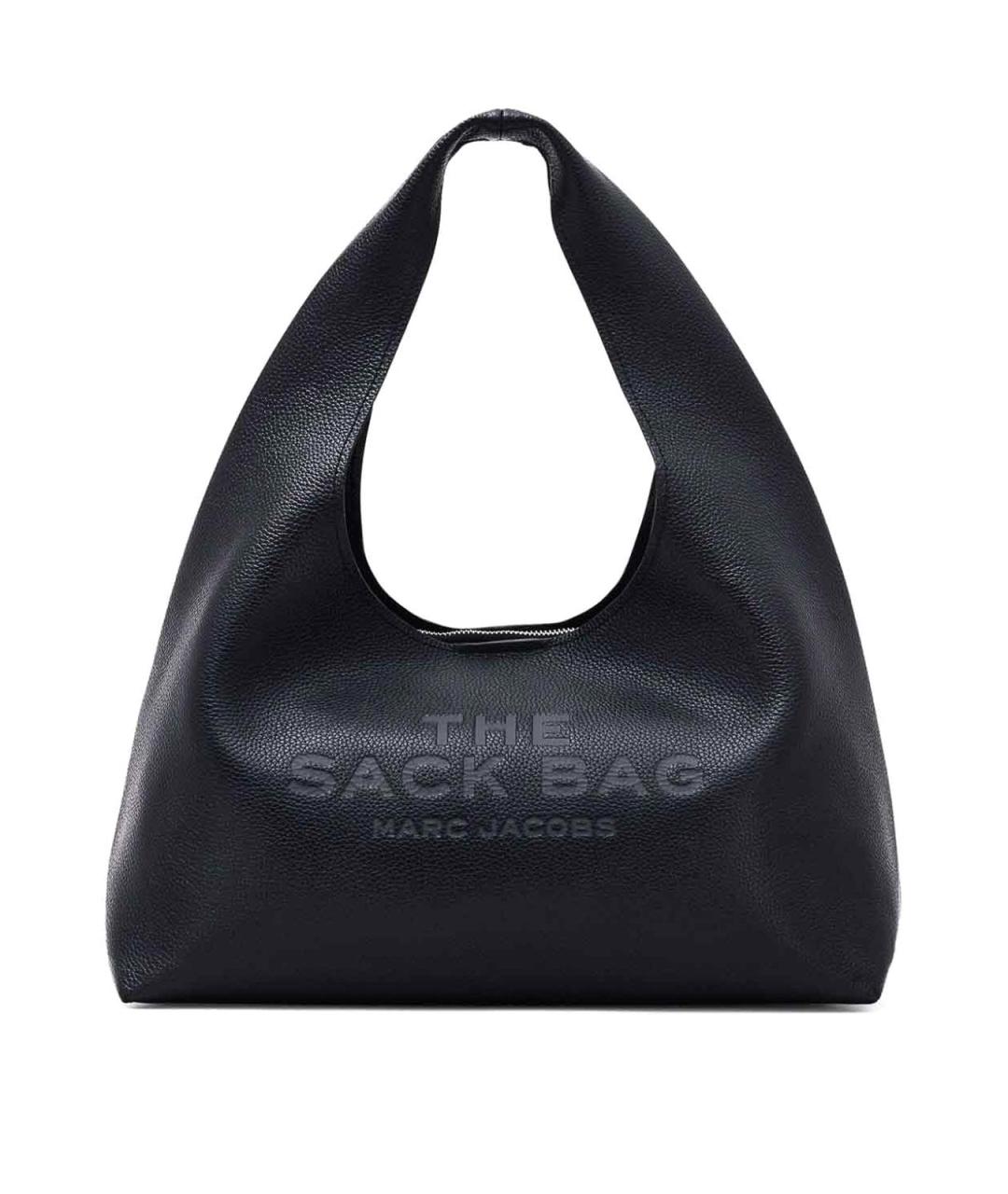 MARC JACOBS Черная кожаная сумка через плечо, фото 1