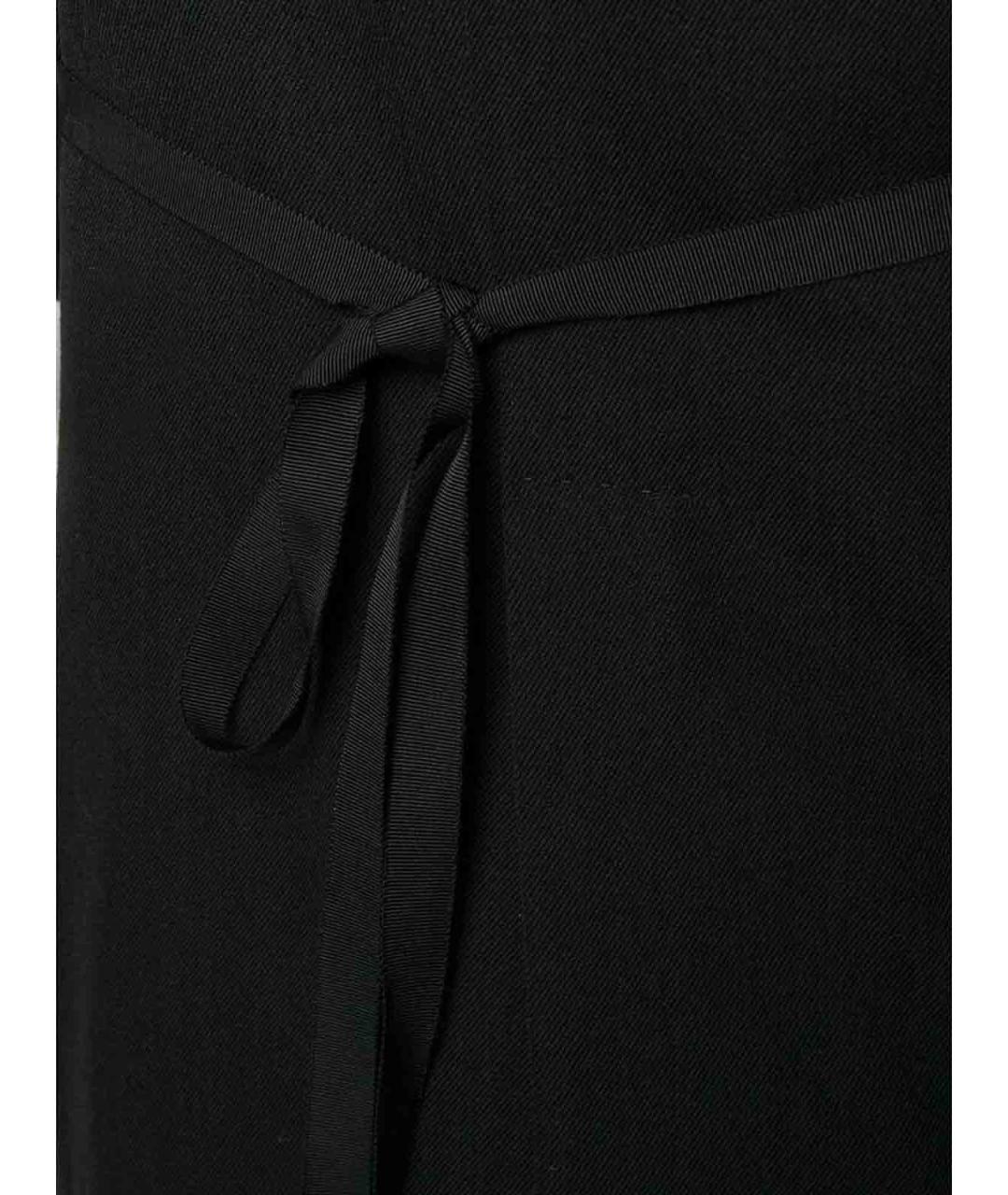 ANN DEMEULEMEESTER Черный шерстяной жакет/пиджак, фото 2