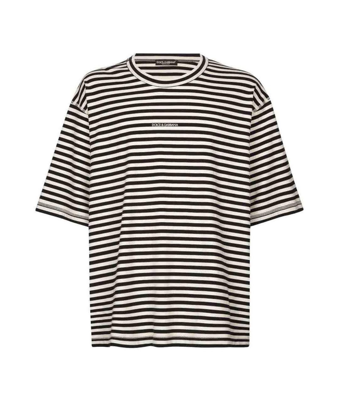 DOLCE&GABBANA Мульти хлопковая футболка, фото 1