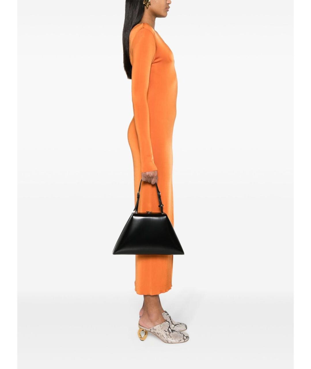 PRADA Черная сумка через плечо из лакированной кожи, фото 2