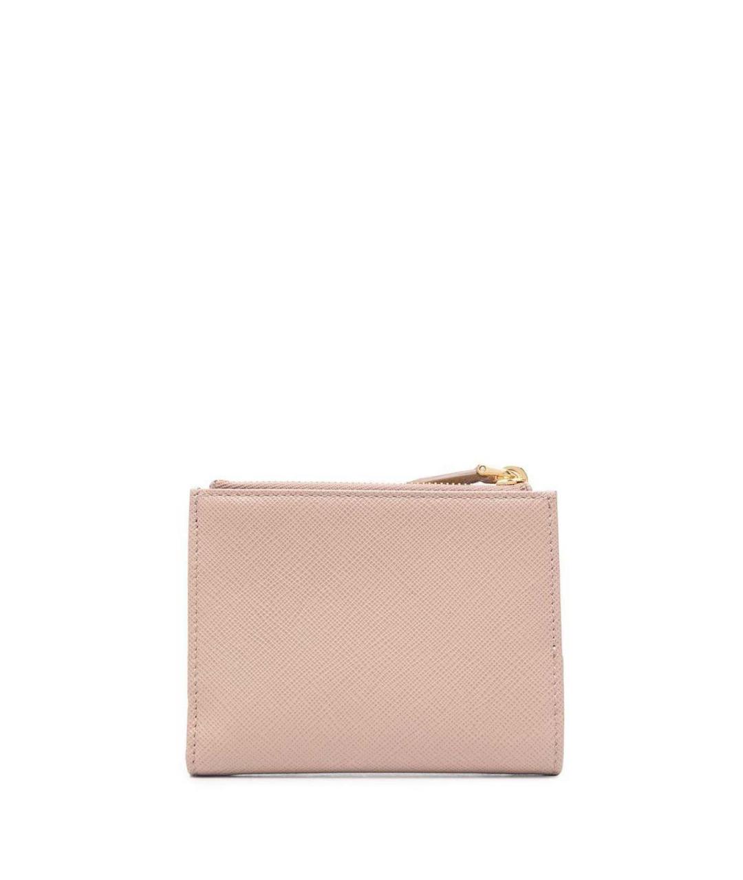 PRADA Розовый кожаный кошелек, фото 2