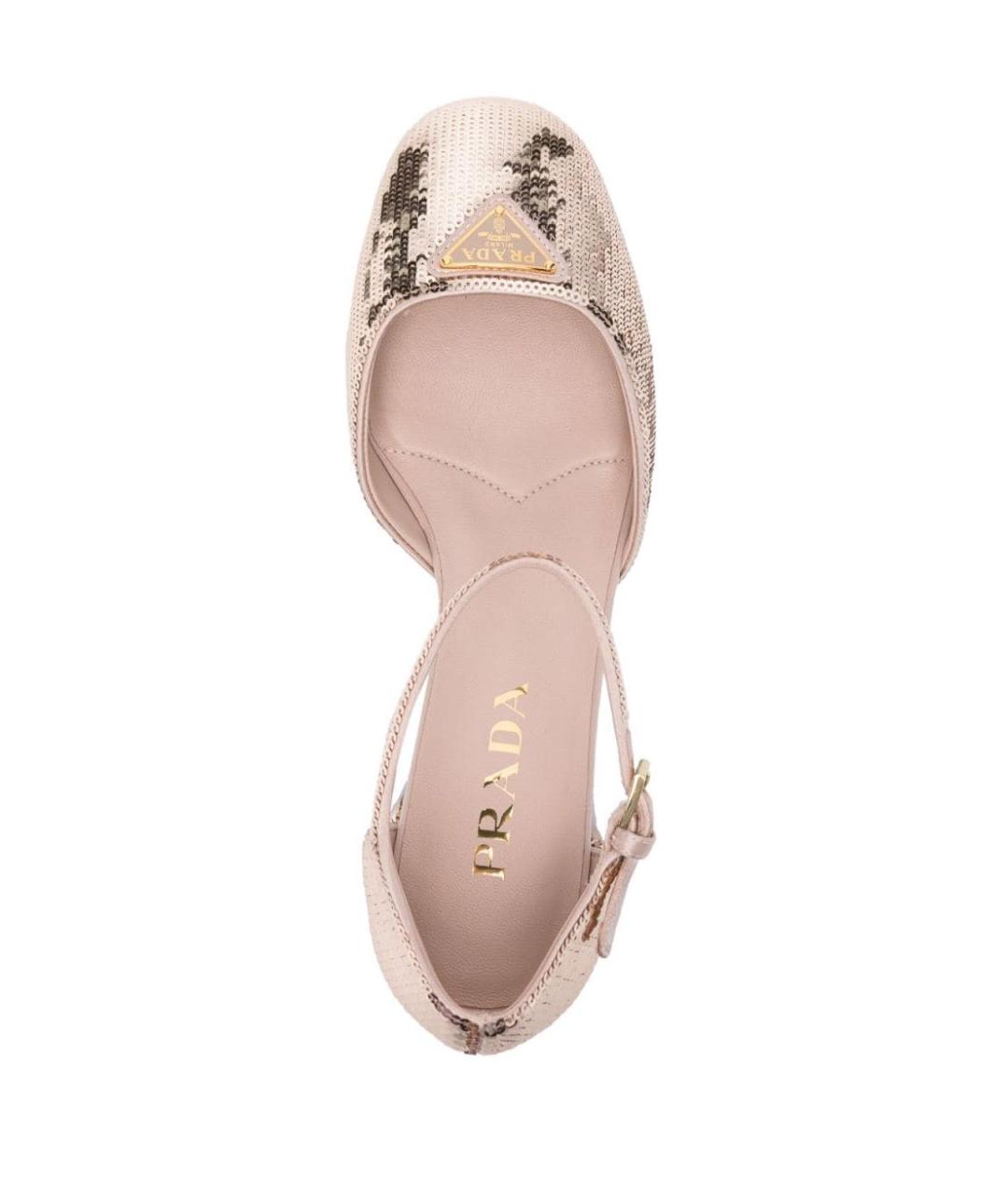 PRADA Розовые туфли, фото 4
