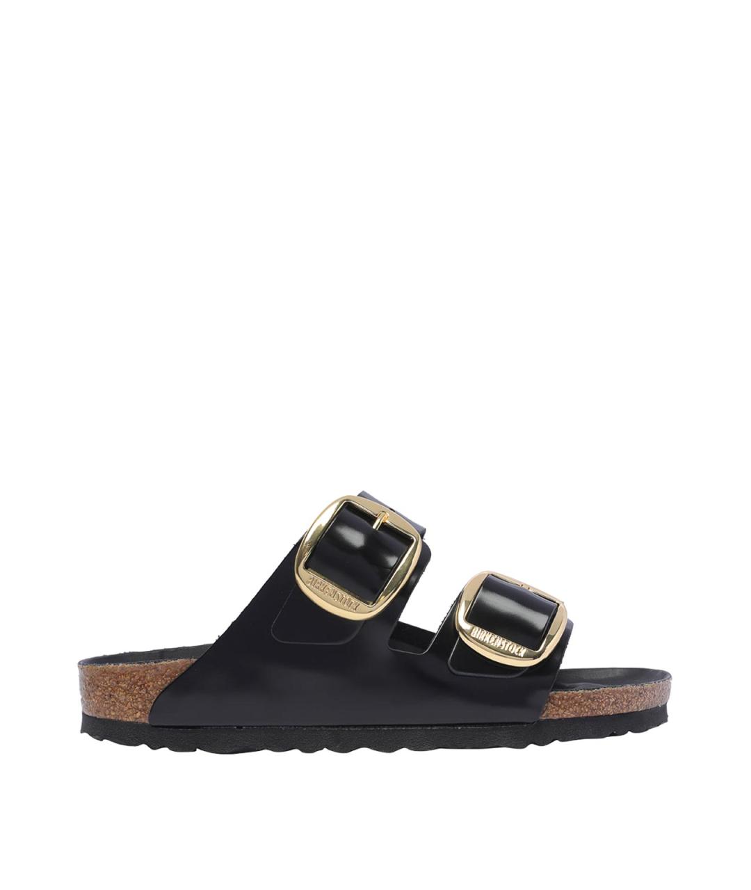 BIRKENSTOCK Черные шлепанцы, фото 1