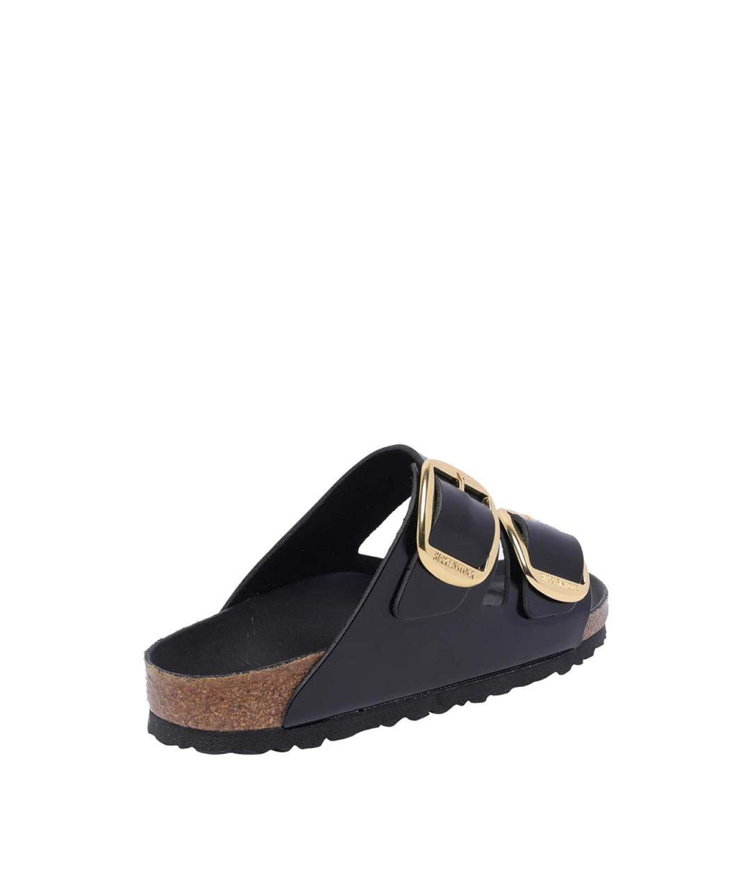 BIRKENSTOCK Черные шлепанцы, фото 3