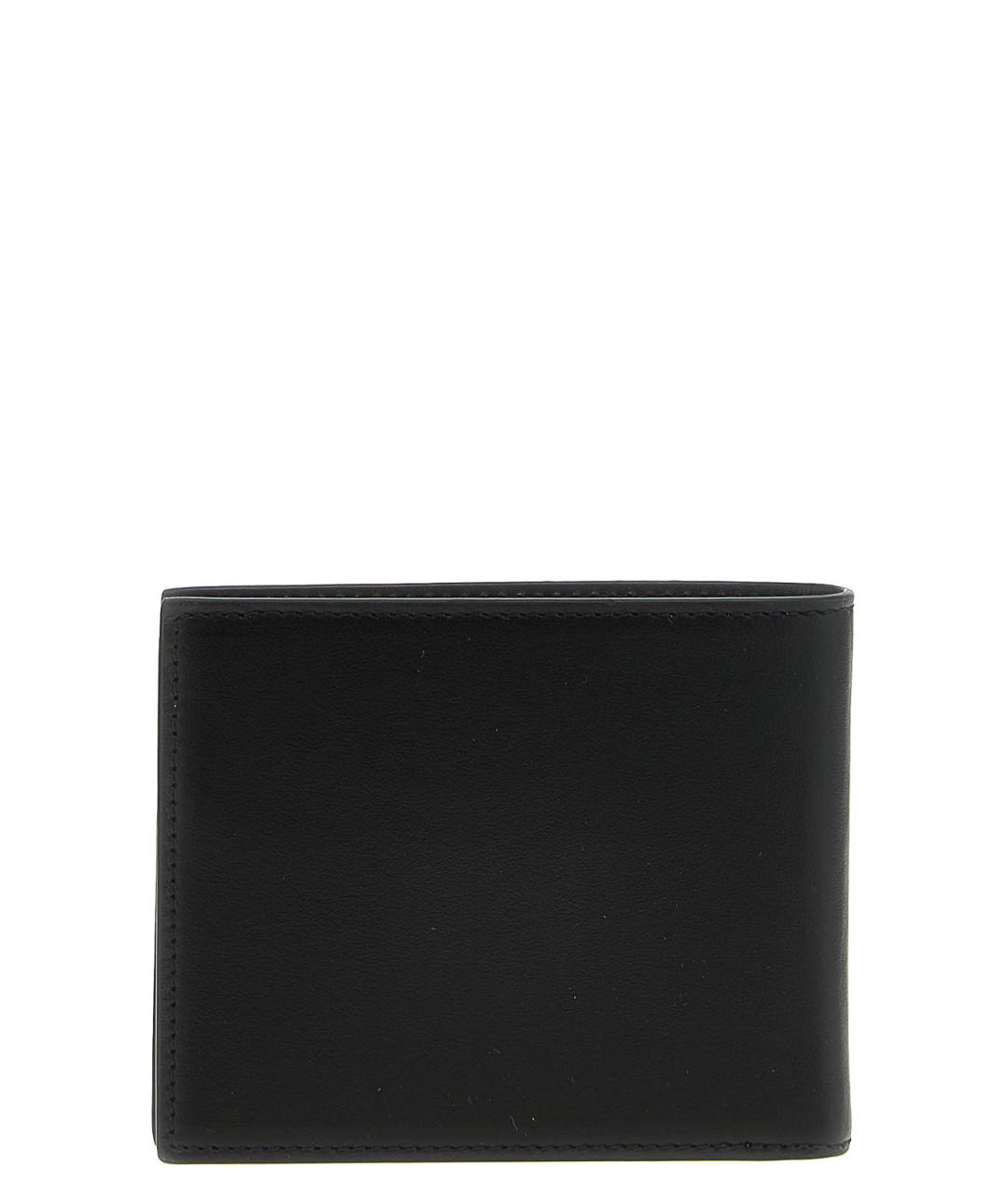 OFF-WHITE Черный кожаный кошелек, фото 2