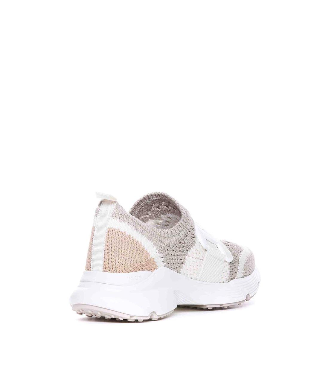 TOD'S Мульти текстильные кроссовки, фото 2