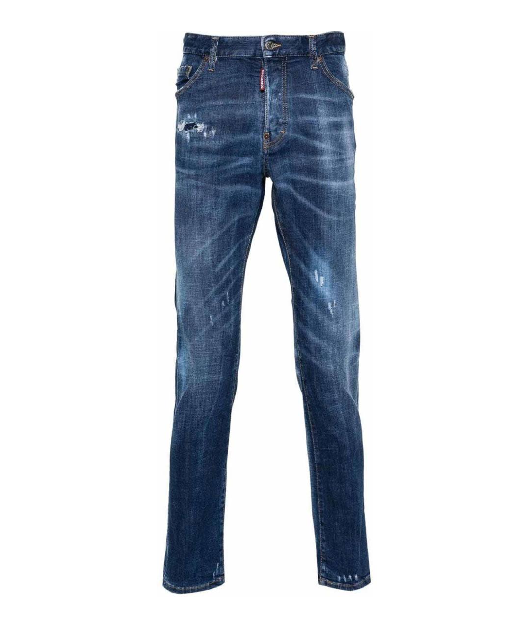 DSQUARED2 Синие хлопковые джинсы, фото 1